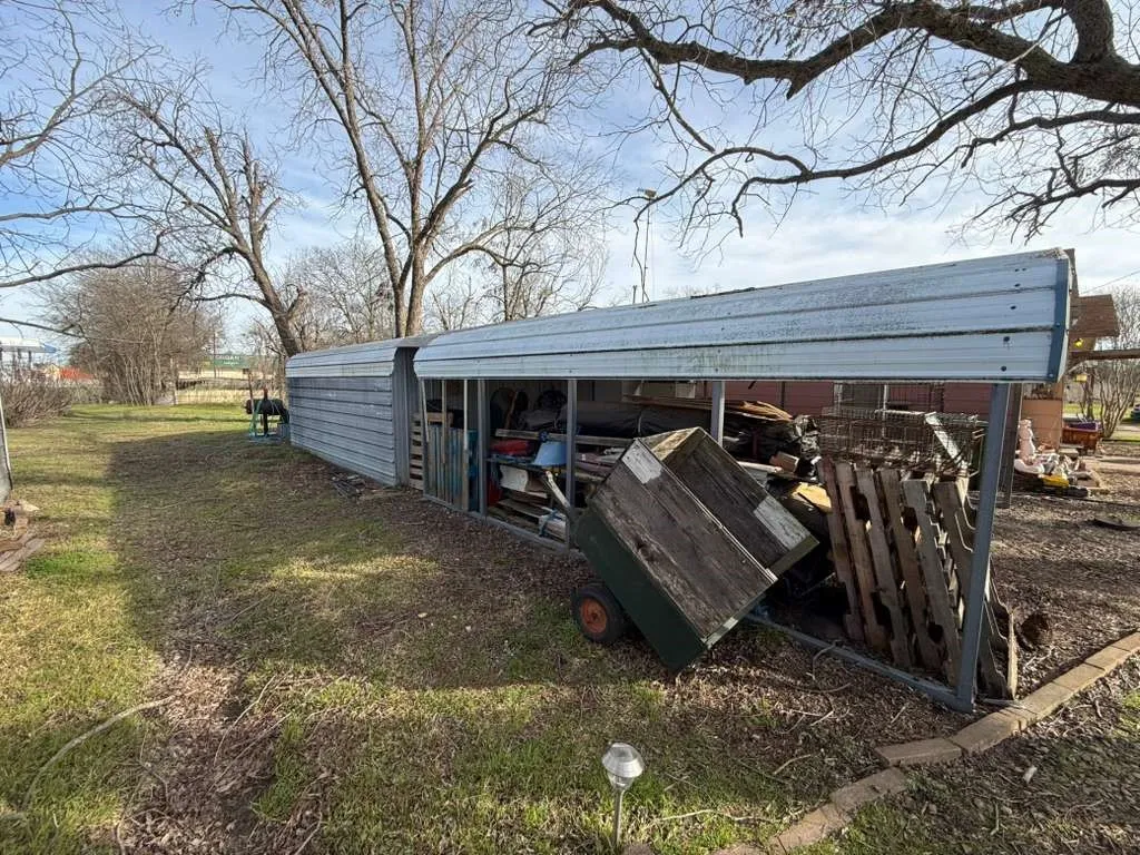 View of outdoor structure