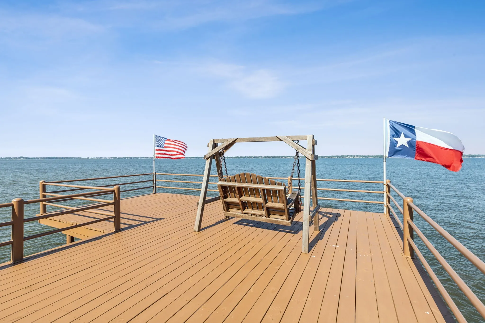 Great views from upper deck.