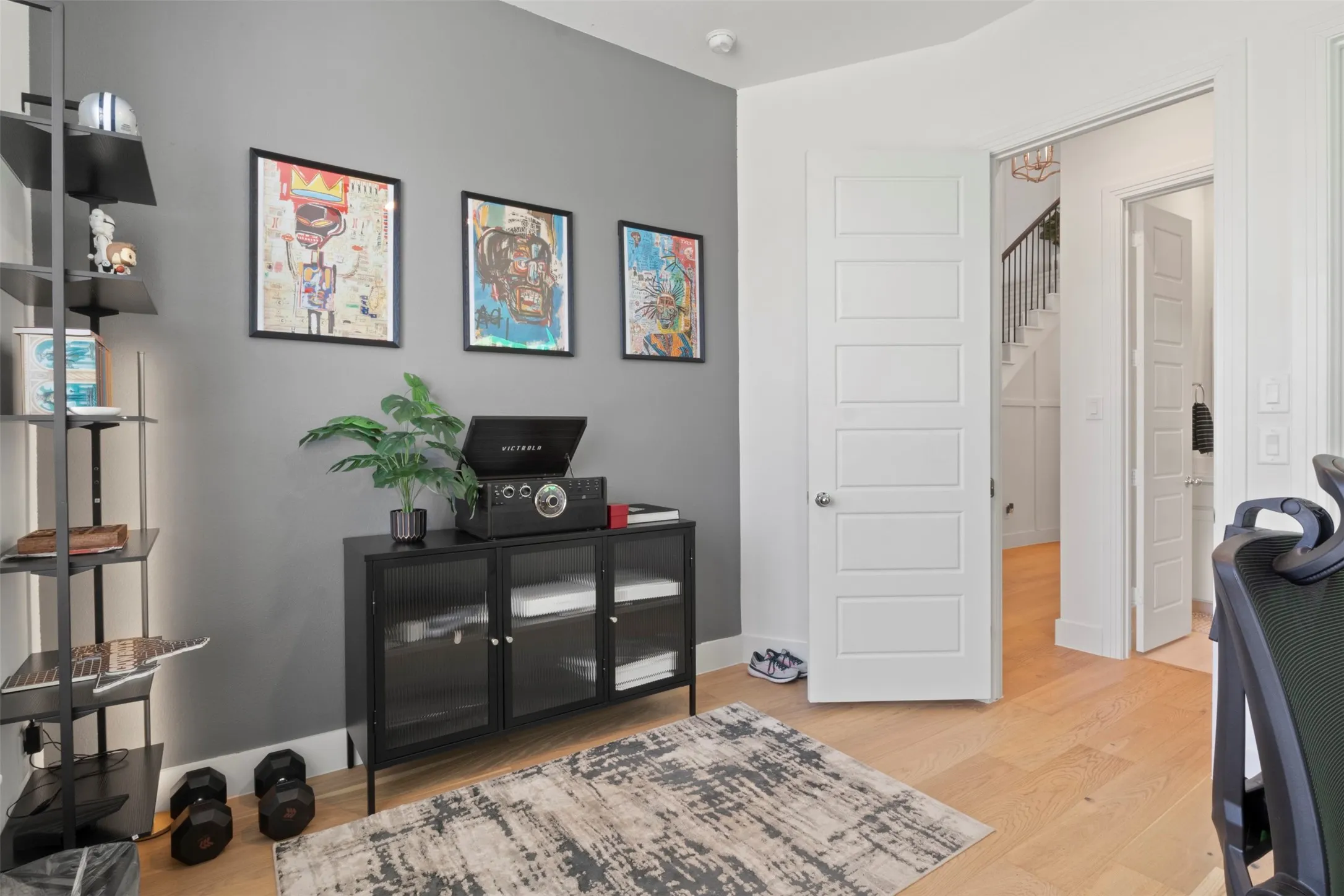 Front Bedroom being used as an office