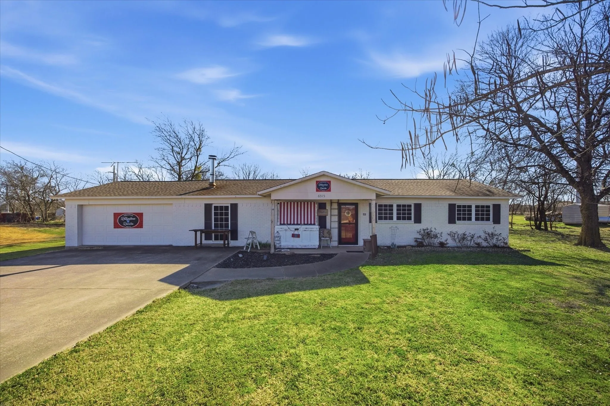 The residence includes 3 bedrooms and 1 full bath.
