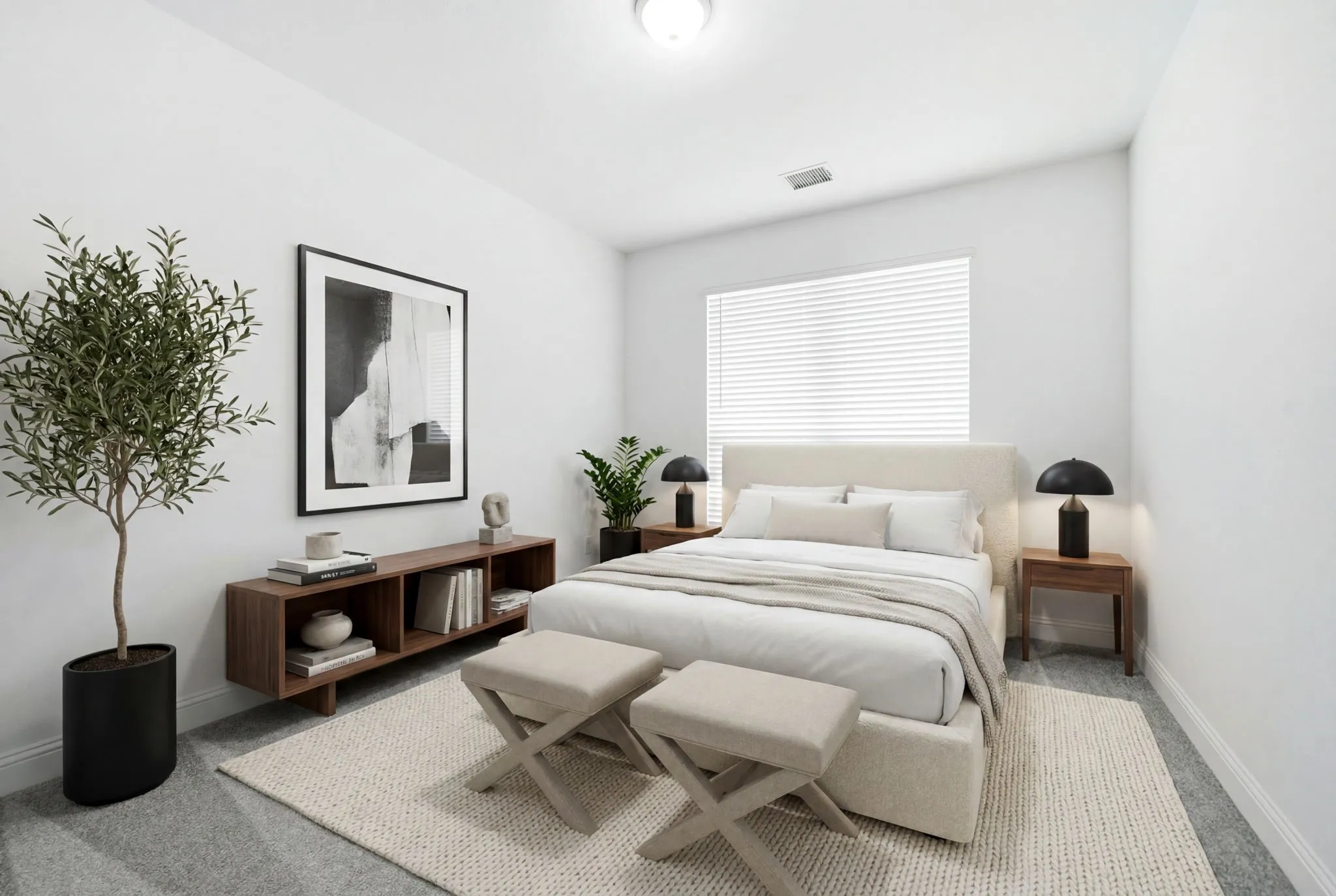 Virtually Staged - Bedroom 1