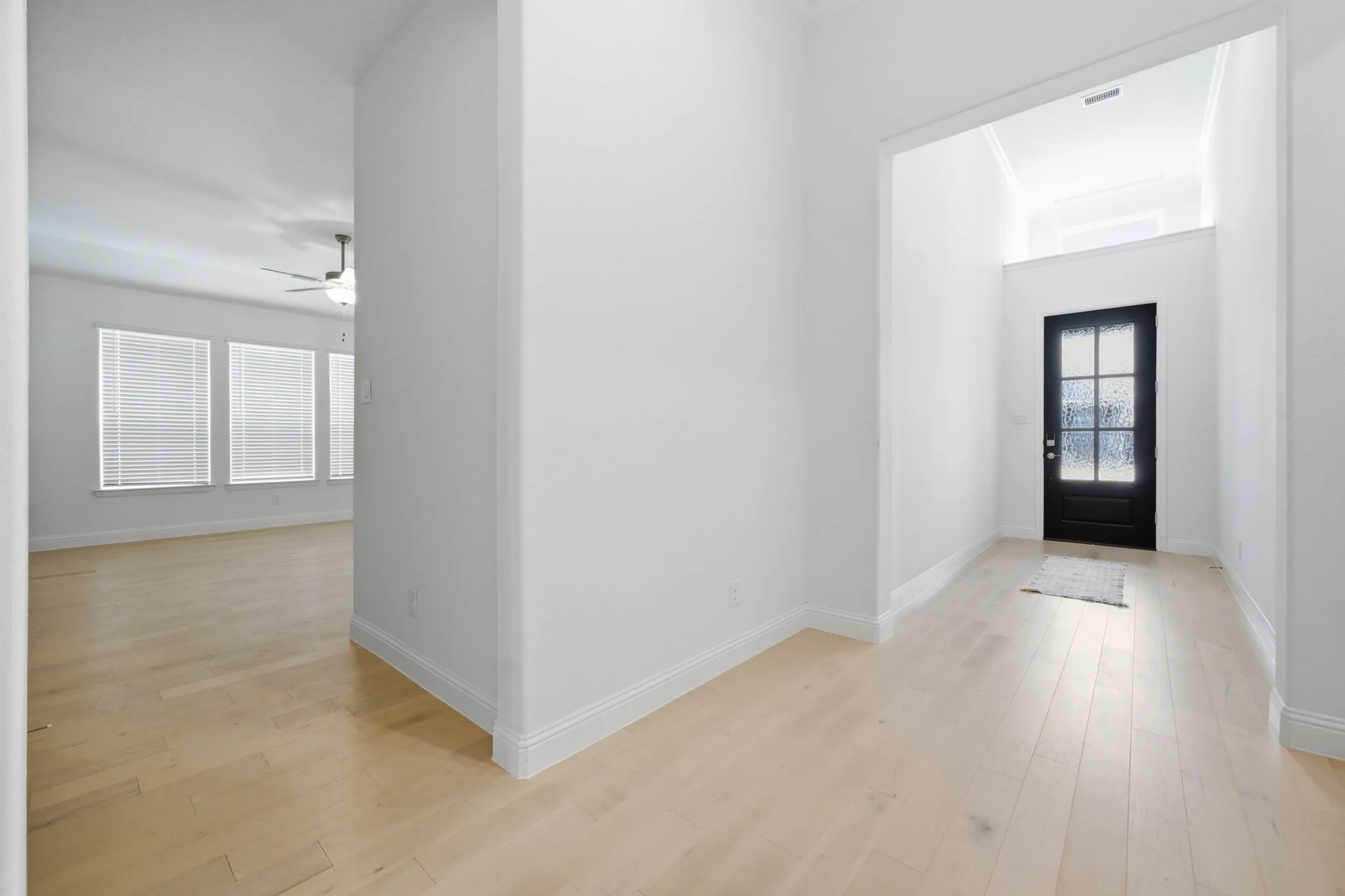 Foyer View to Entrance and Second Living Room