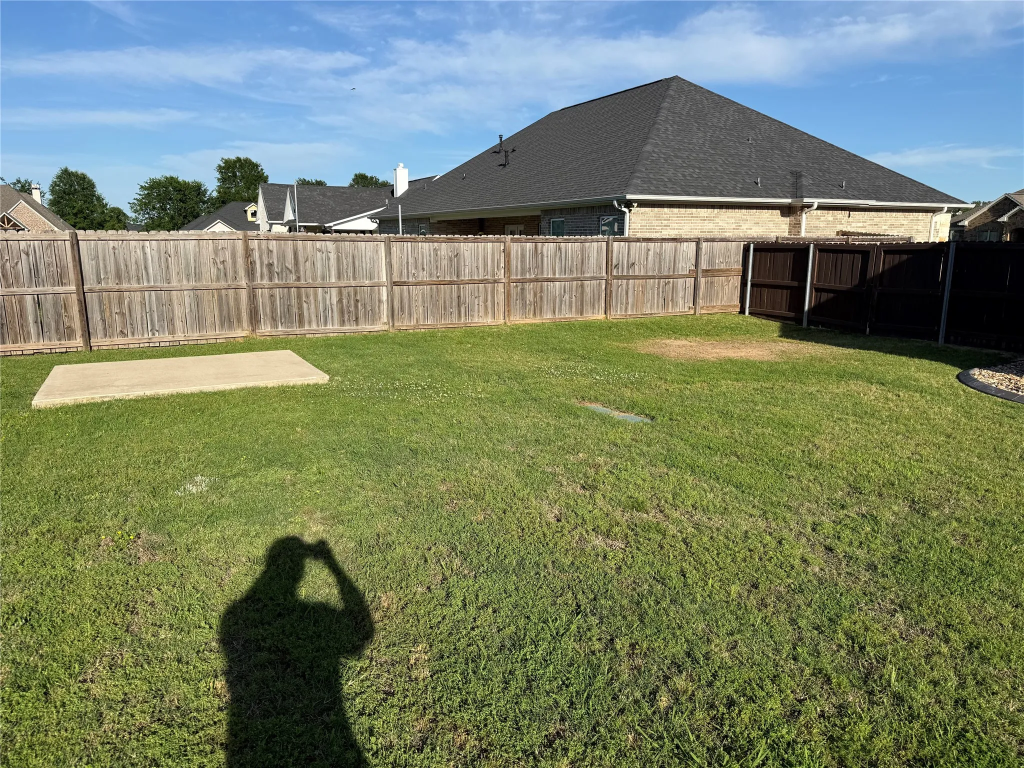 View of yard featuring a patio area