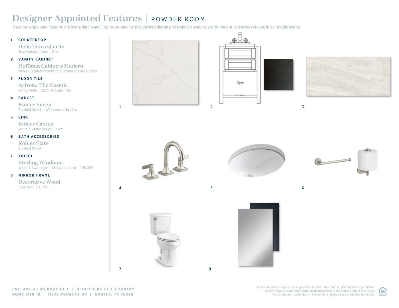 Heidelberg Hill Country-Powder Bath Selections