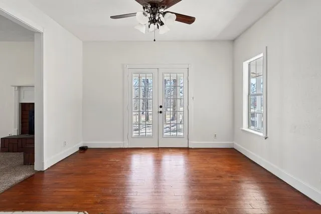 FR toward outside wrap around porch