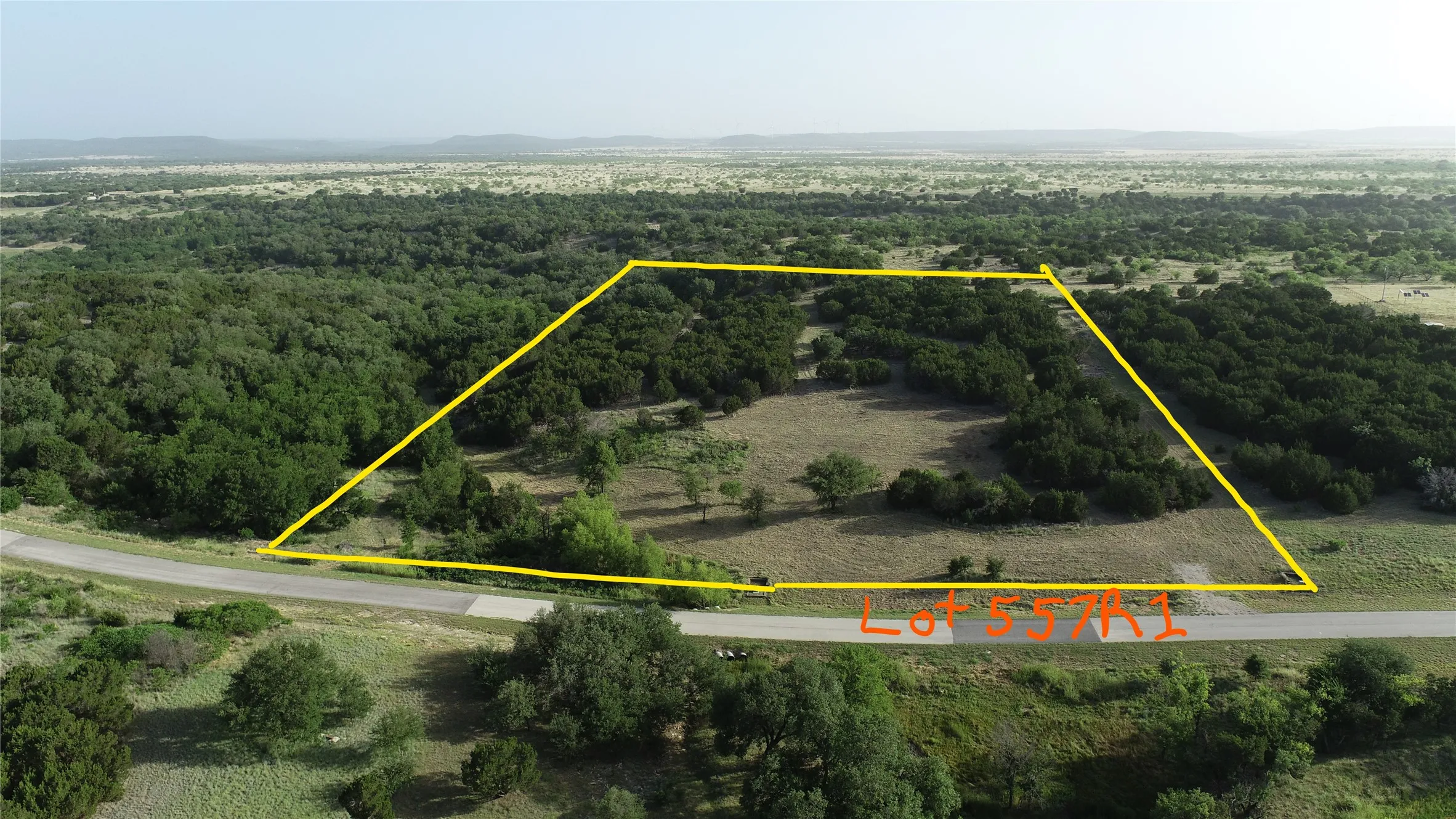 This ten acre parcel has been recently cleaned up and is ready to walk on drive an ATV.  YELLOW LINES ARE APPROXIMATIONS ONLY.