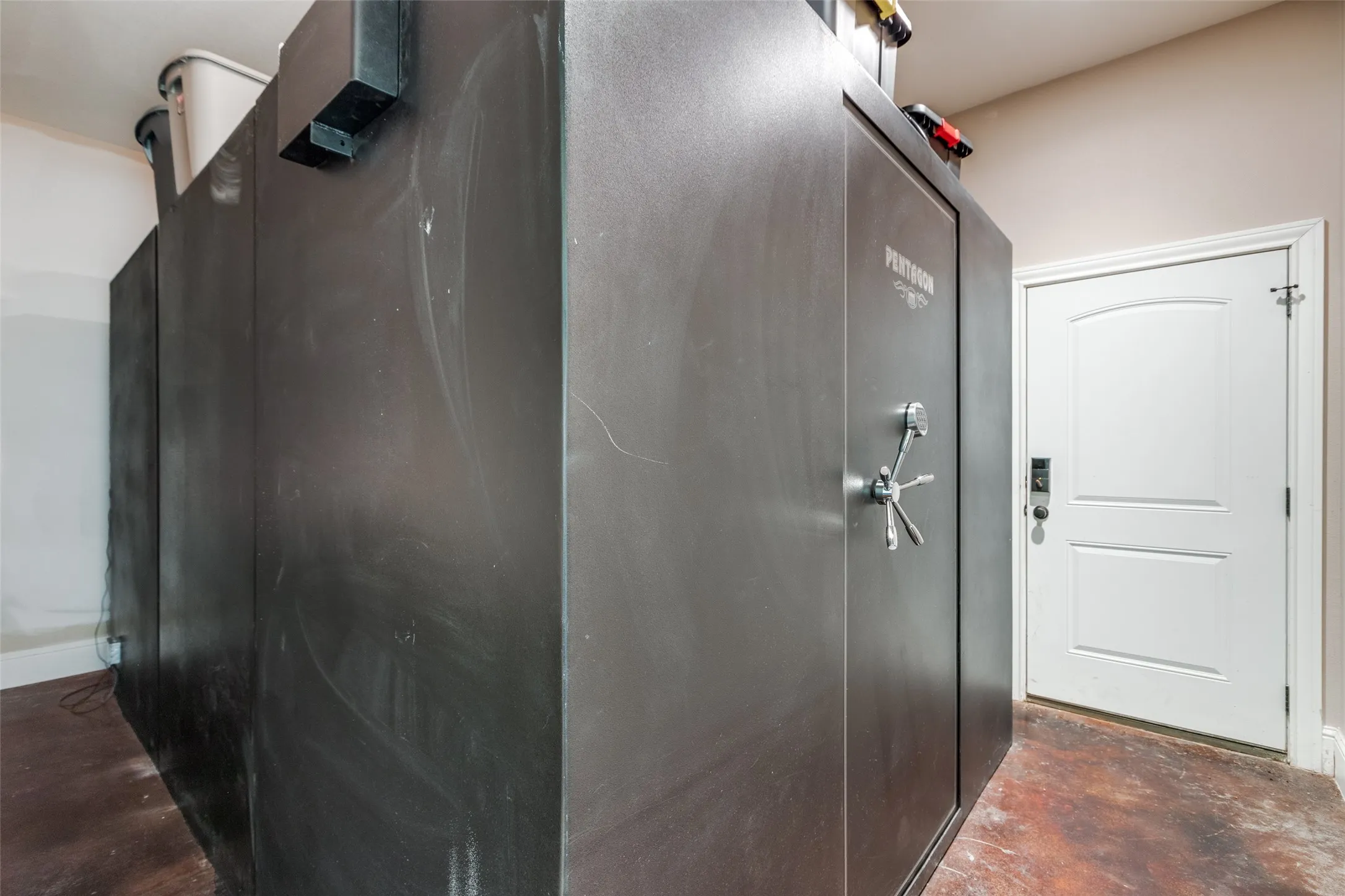 View of Vault Style Storm Shelter