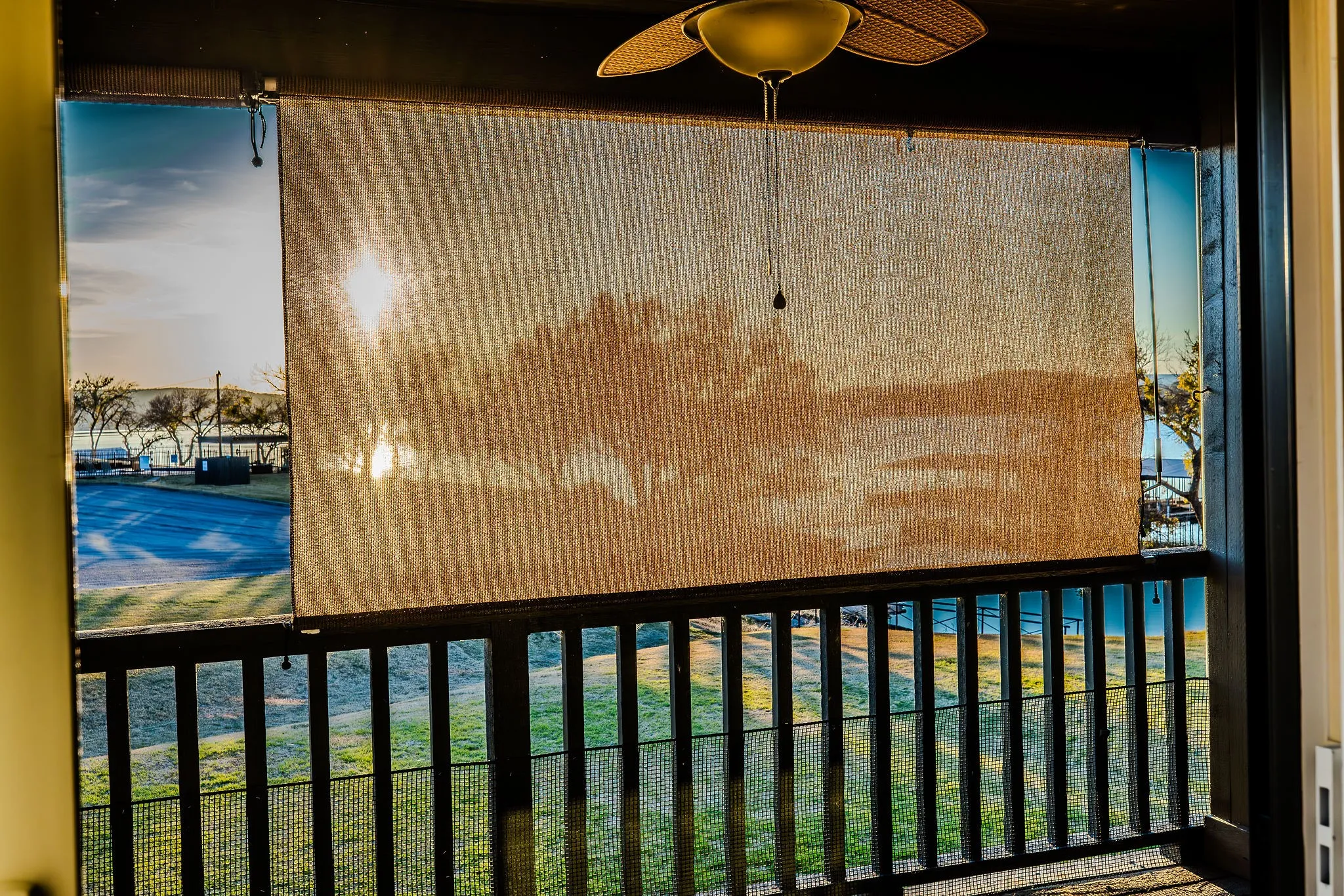 But you can still enjoy the sunsets and view!