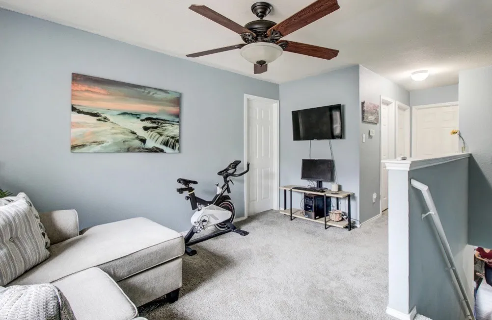 Another view of gameroom/living space upstairs in main house