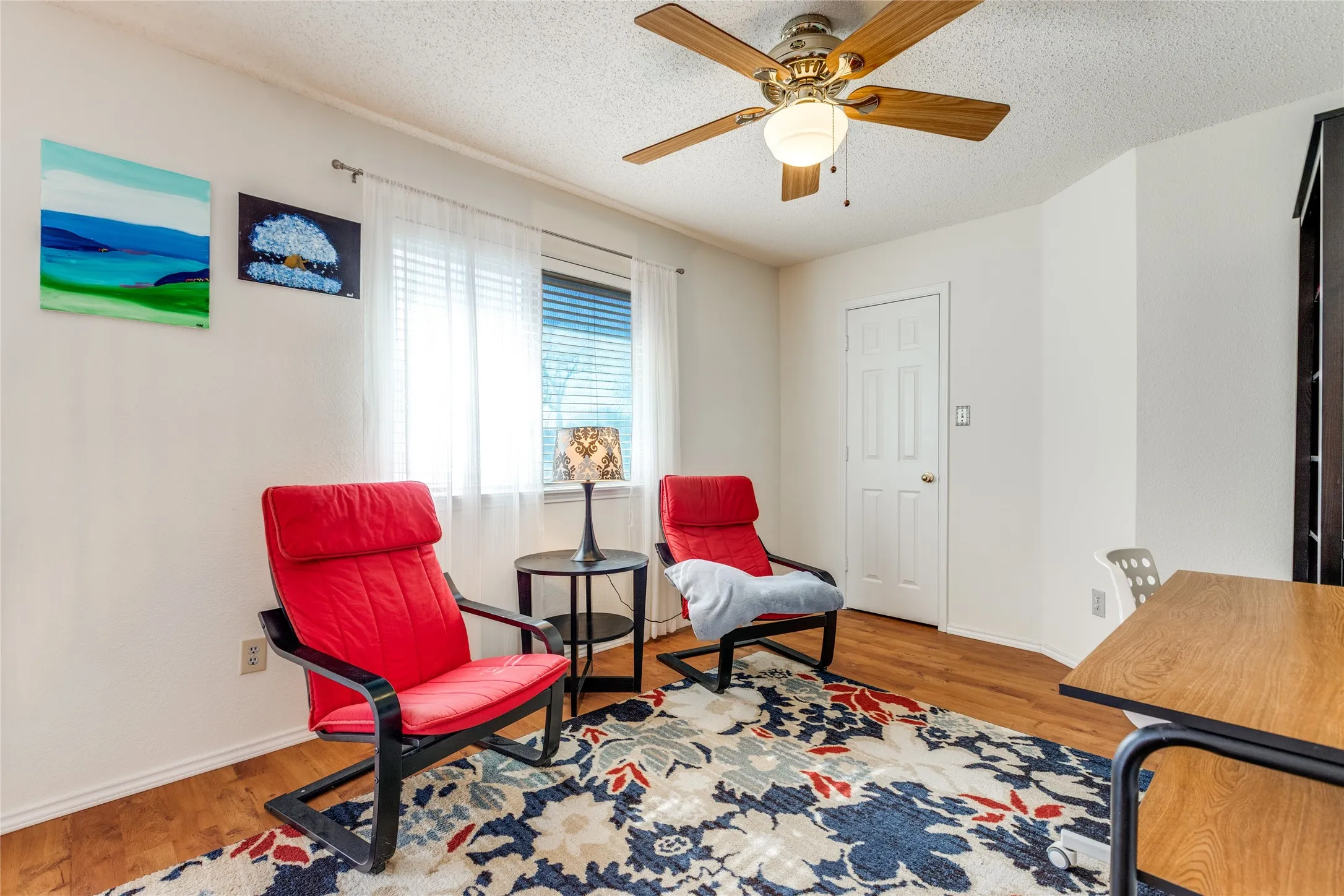 Loft game room can easily be converted to 4th bedroom.
