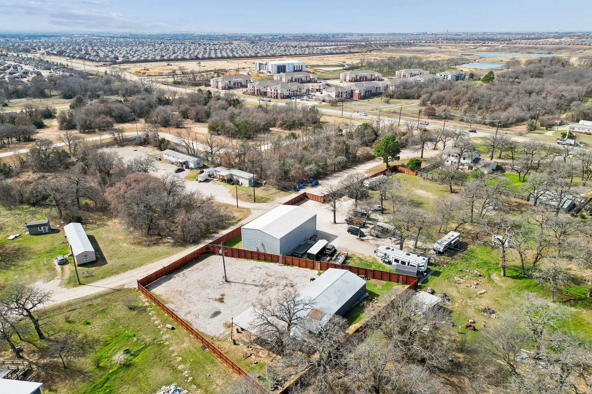 Drone / aerial view