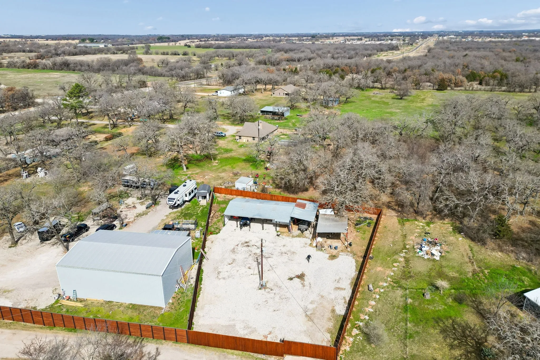 Drone / aerial view
