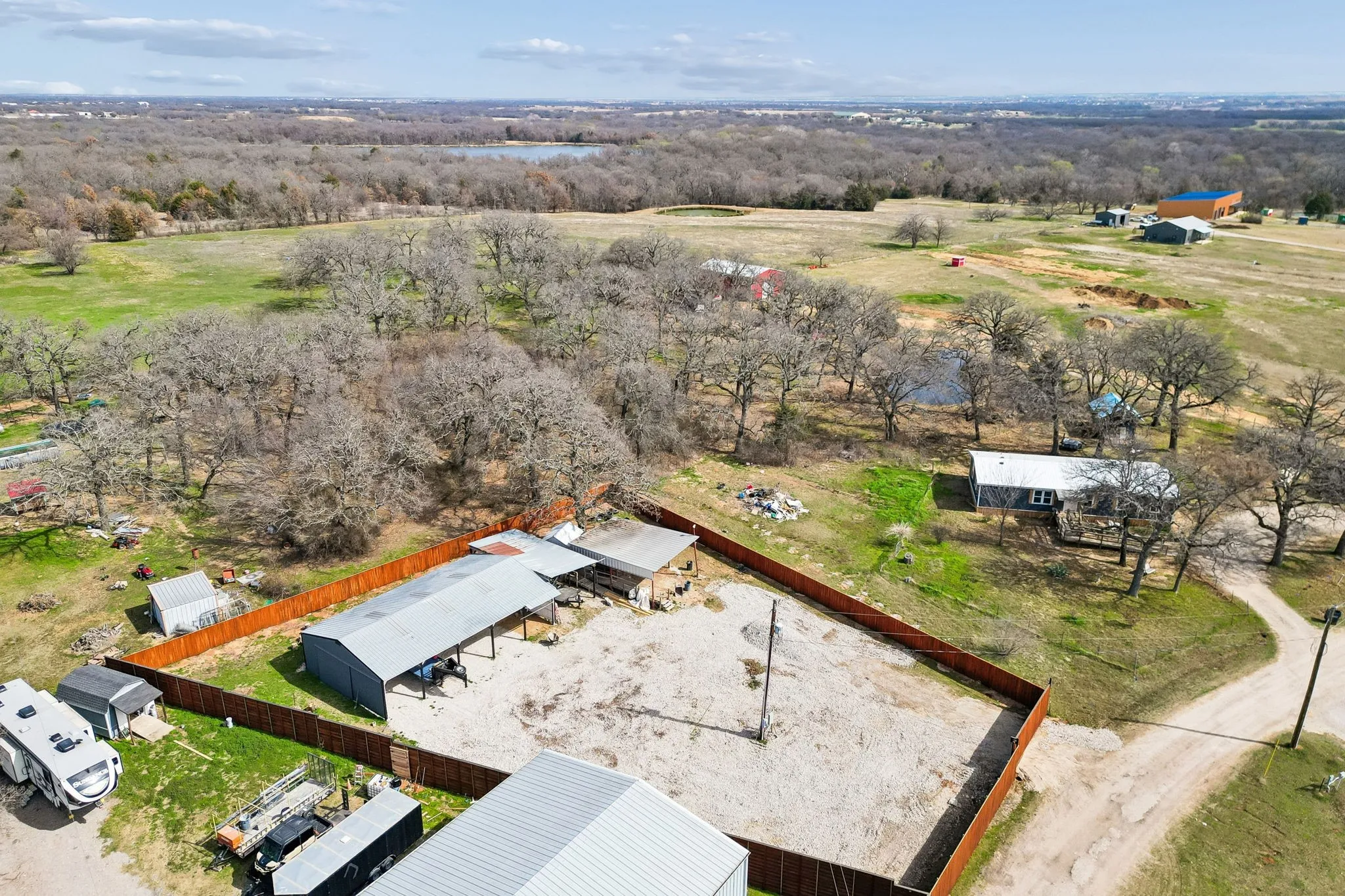 Drone / aerial view