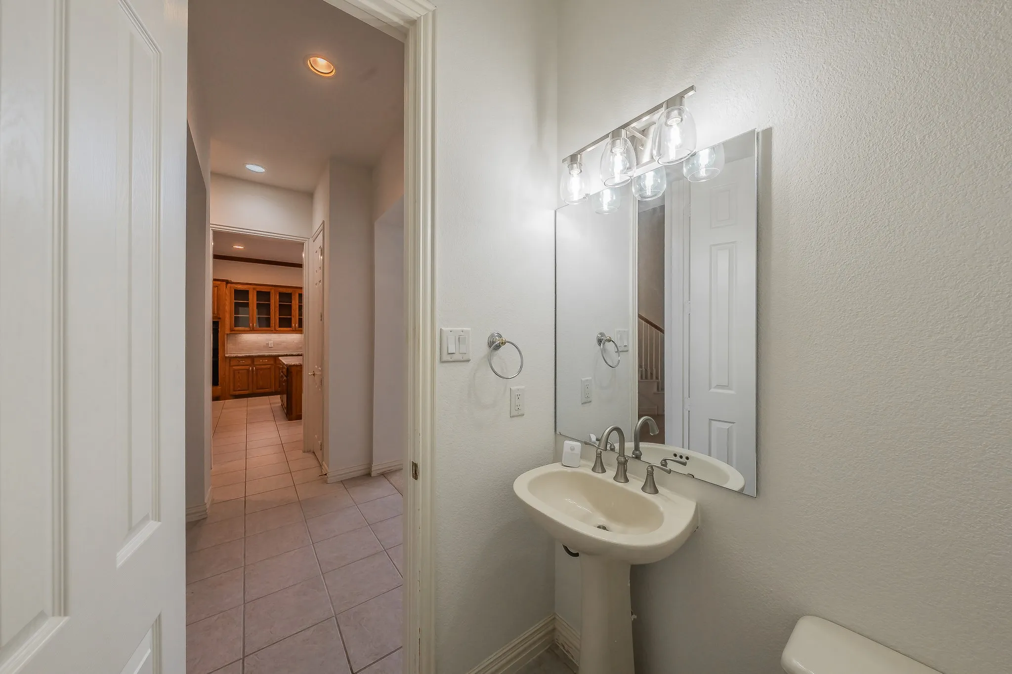 Half bath downstairs
