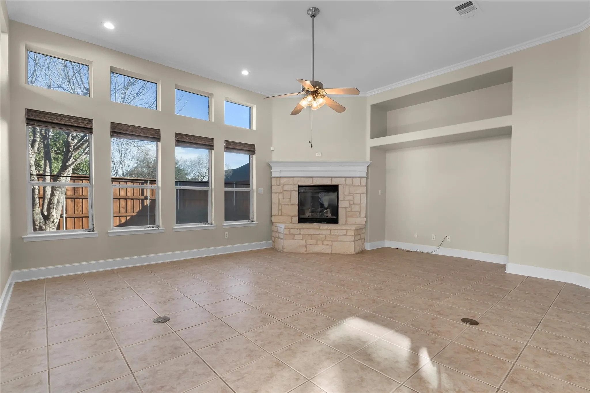 Living Room view toward entertainment area