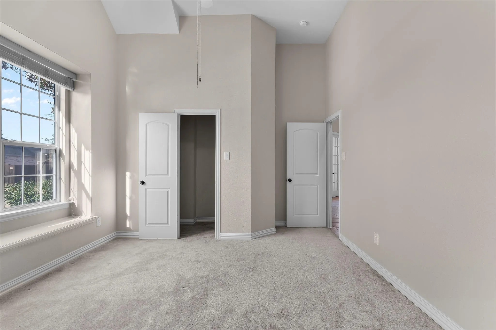 Another view of Bedroom #2 with large walk-in closet