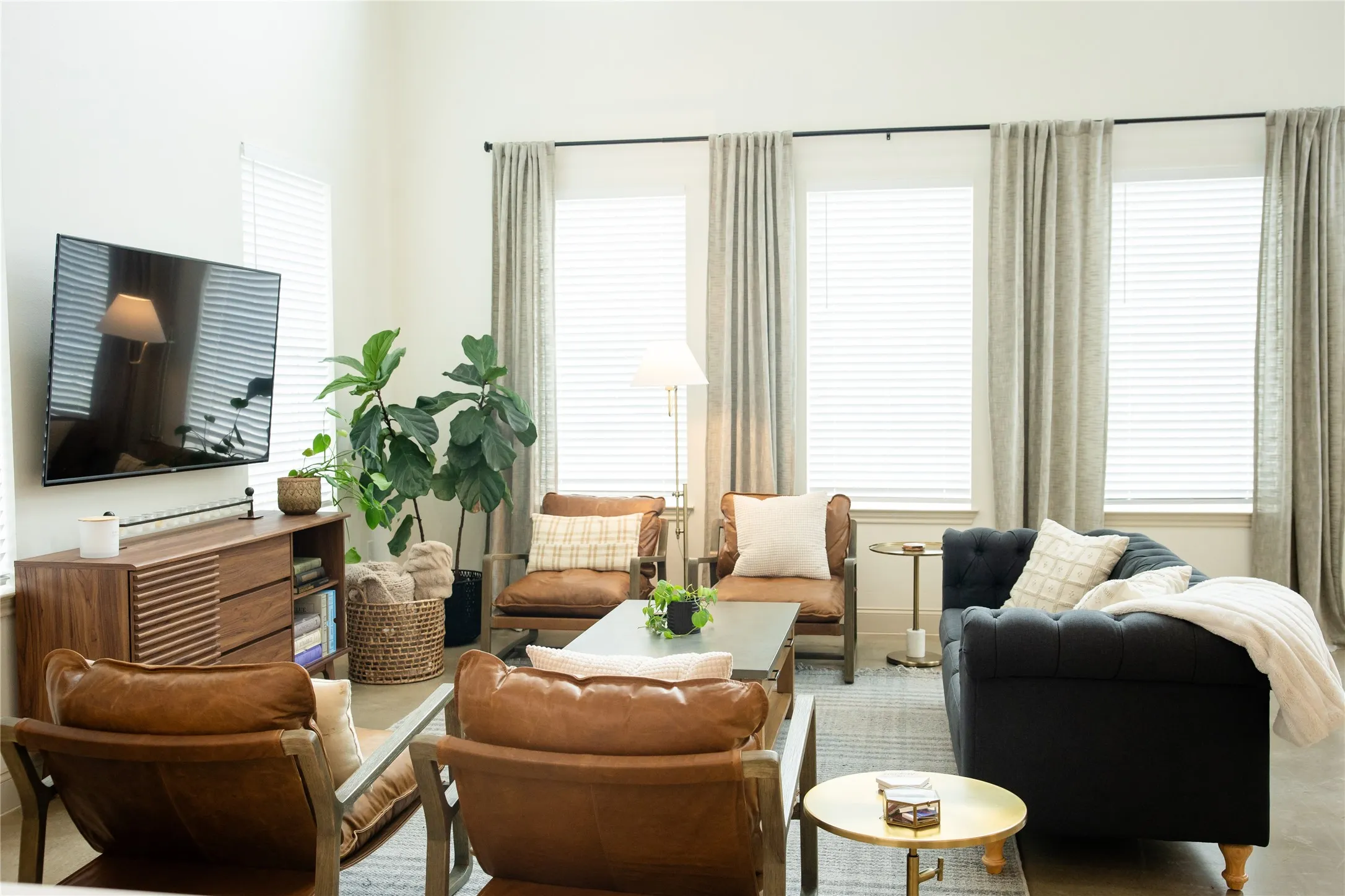 View of living area
