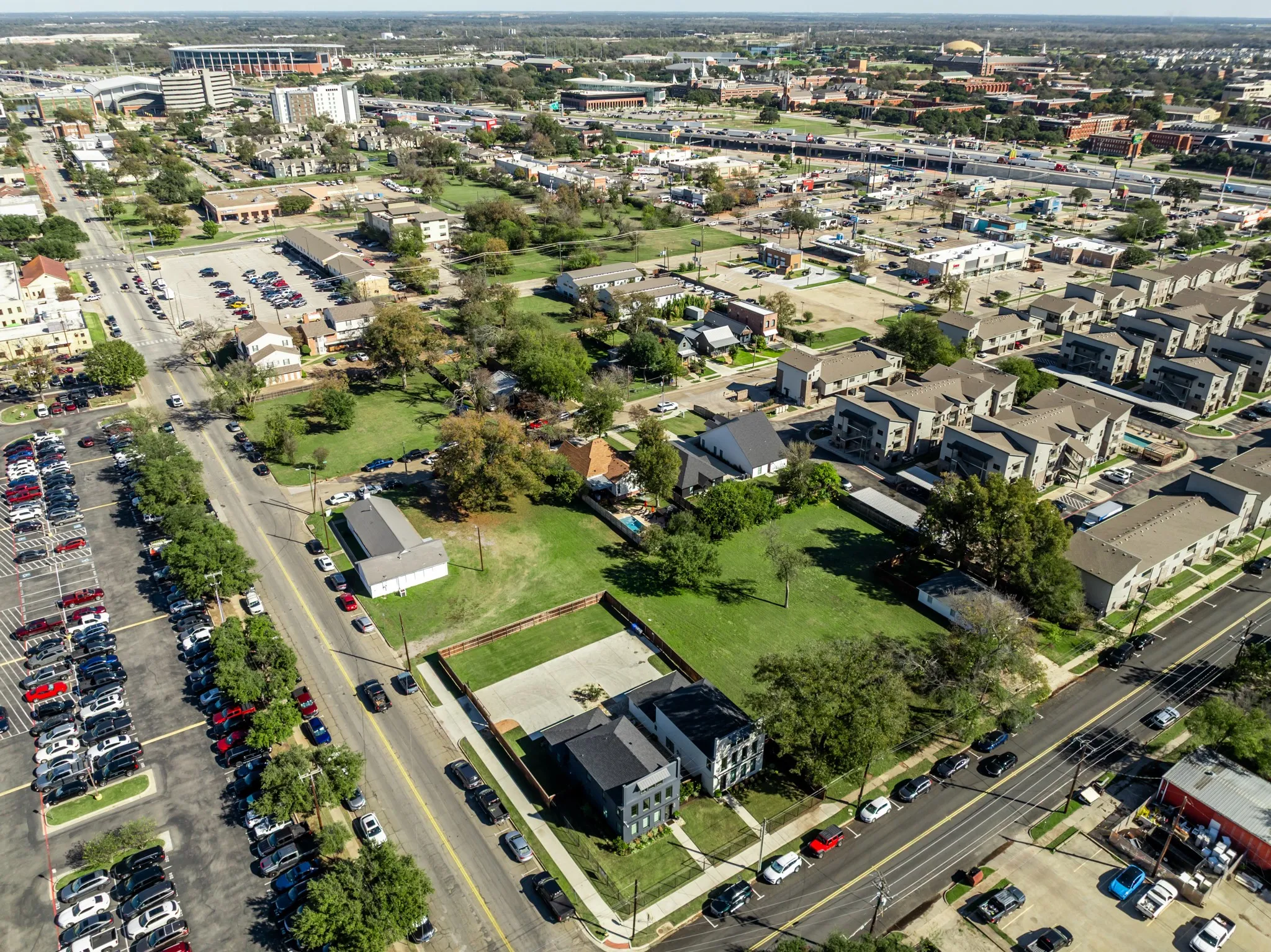 View of urban area