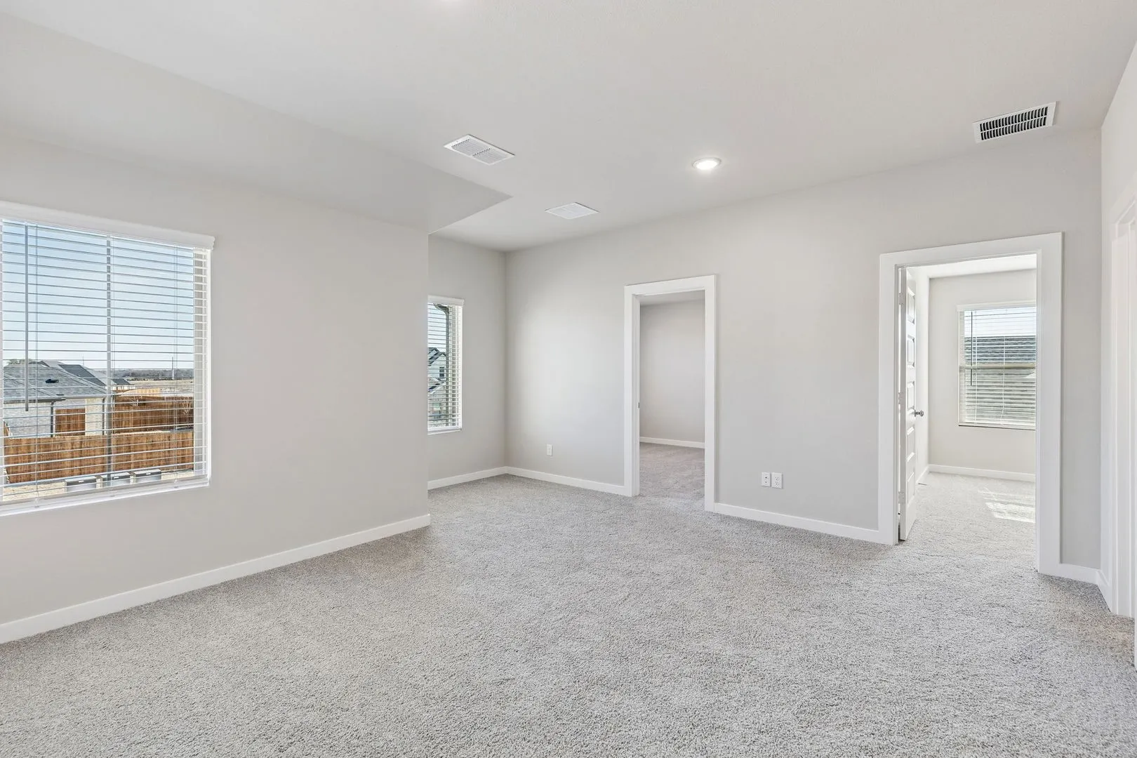 Game Room in the Holden home plan by Trophy Signature Homes – REPRESENTATIVE PHOTO
