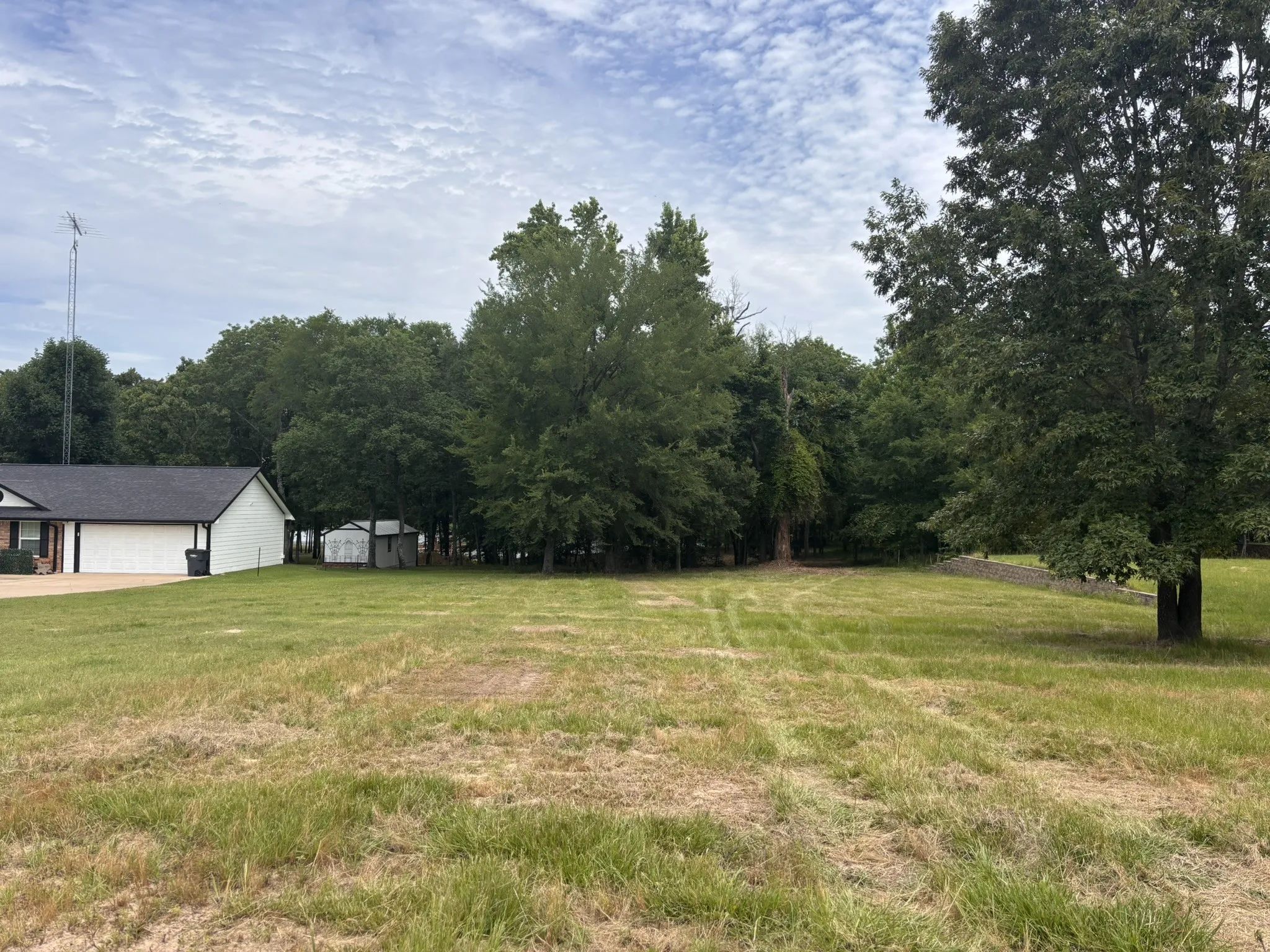 From Street (CR 1503) back throught the homesite area and on