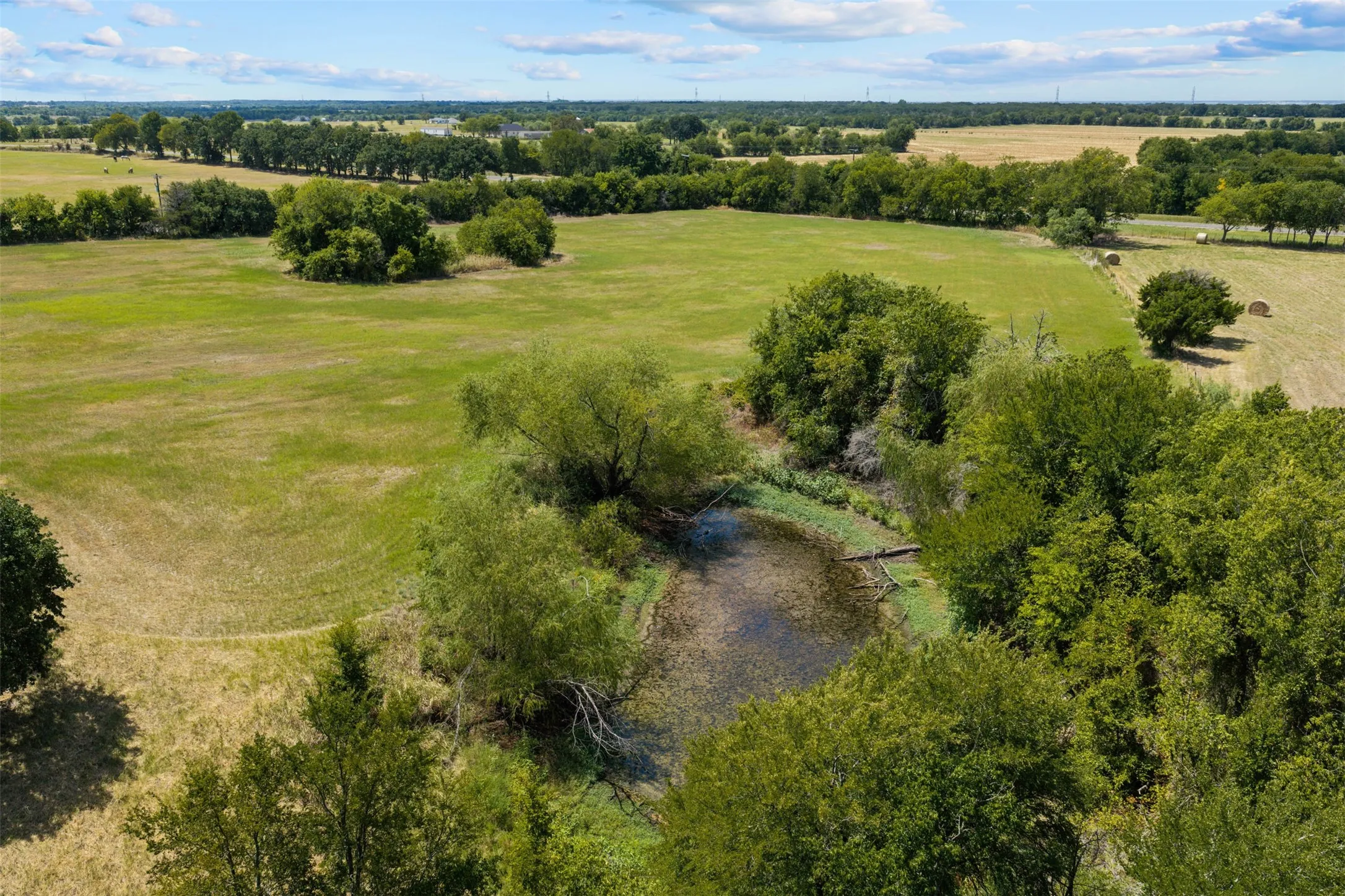 Expansive natural landscape with varied terrain