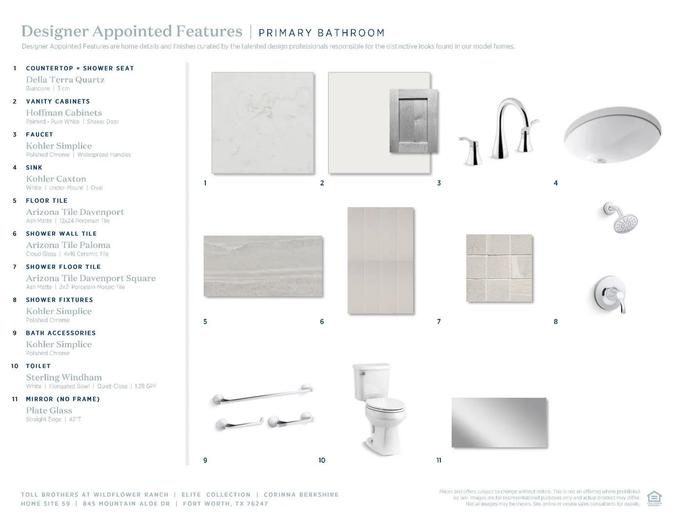 Corinna Berkshire-Primary Bath Selection
