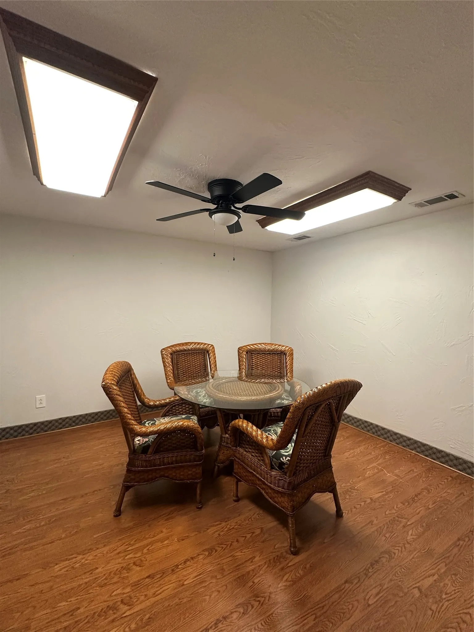 Office can be used as a conference area.