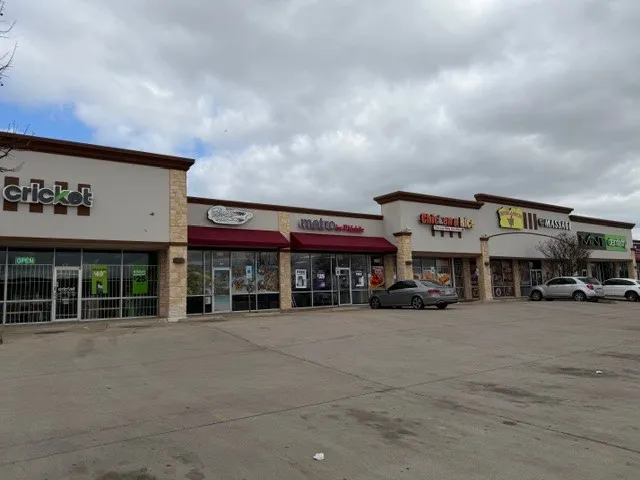 Nearby shopping strip