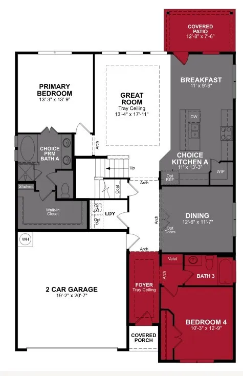 Beazer Homes Goodland Avalon floorplan
