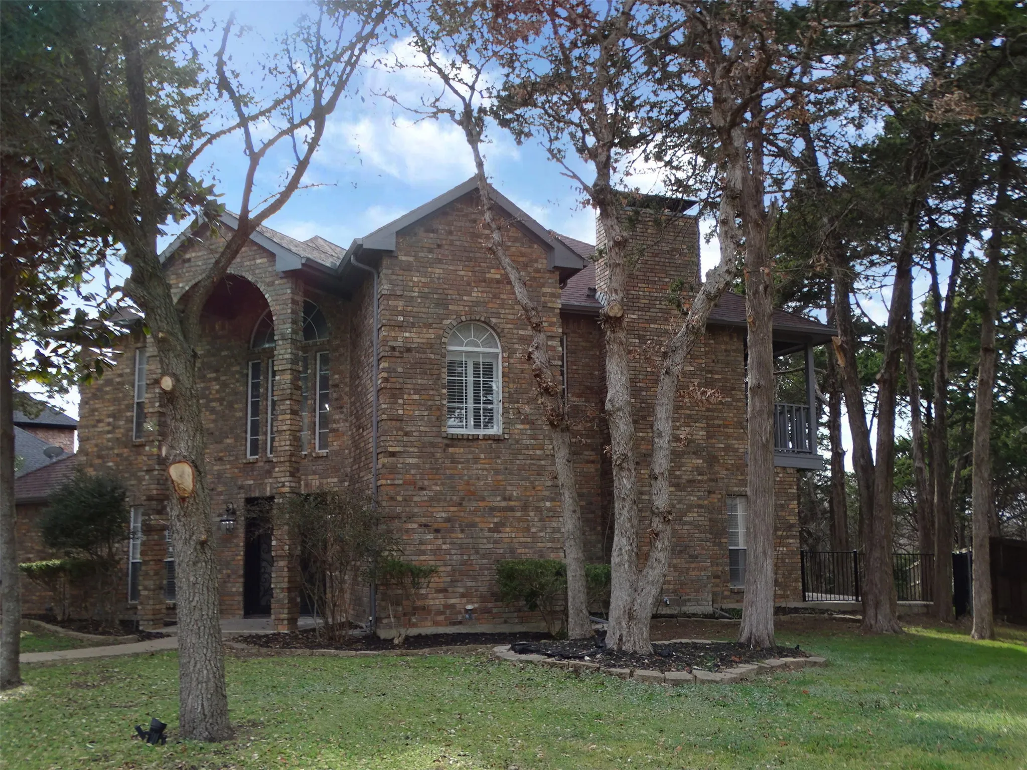 Right side of home