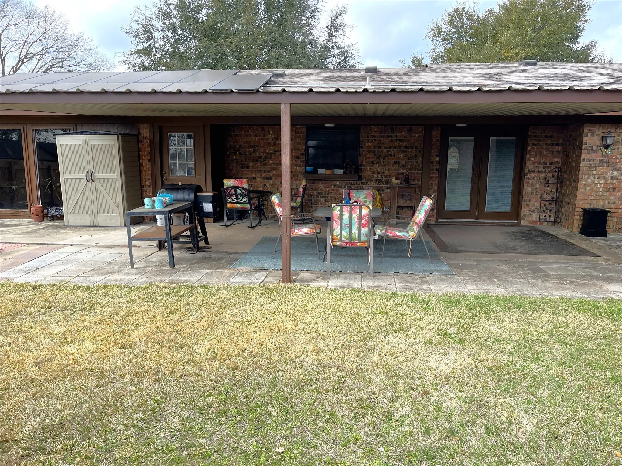 Covered Back Porch