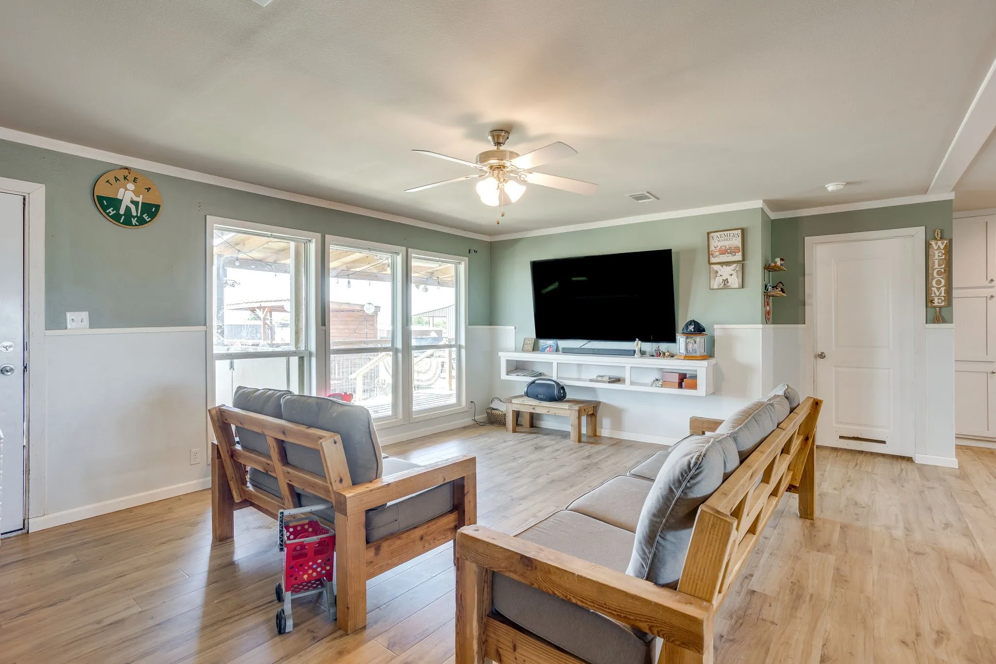 main house living area