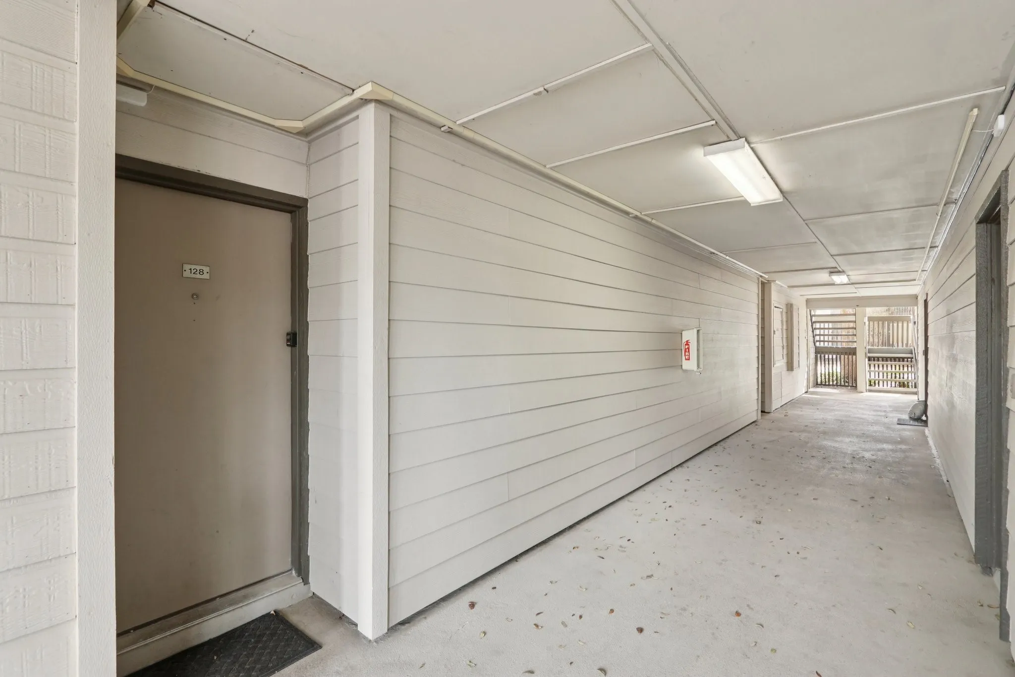 View of hallway- close to the pool!