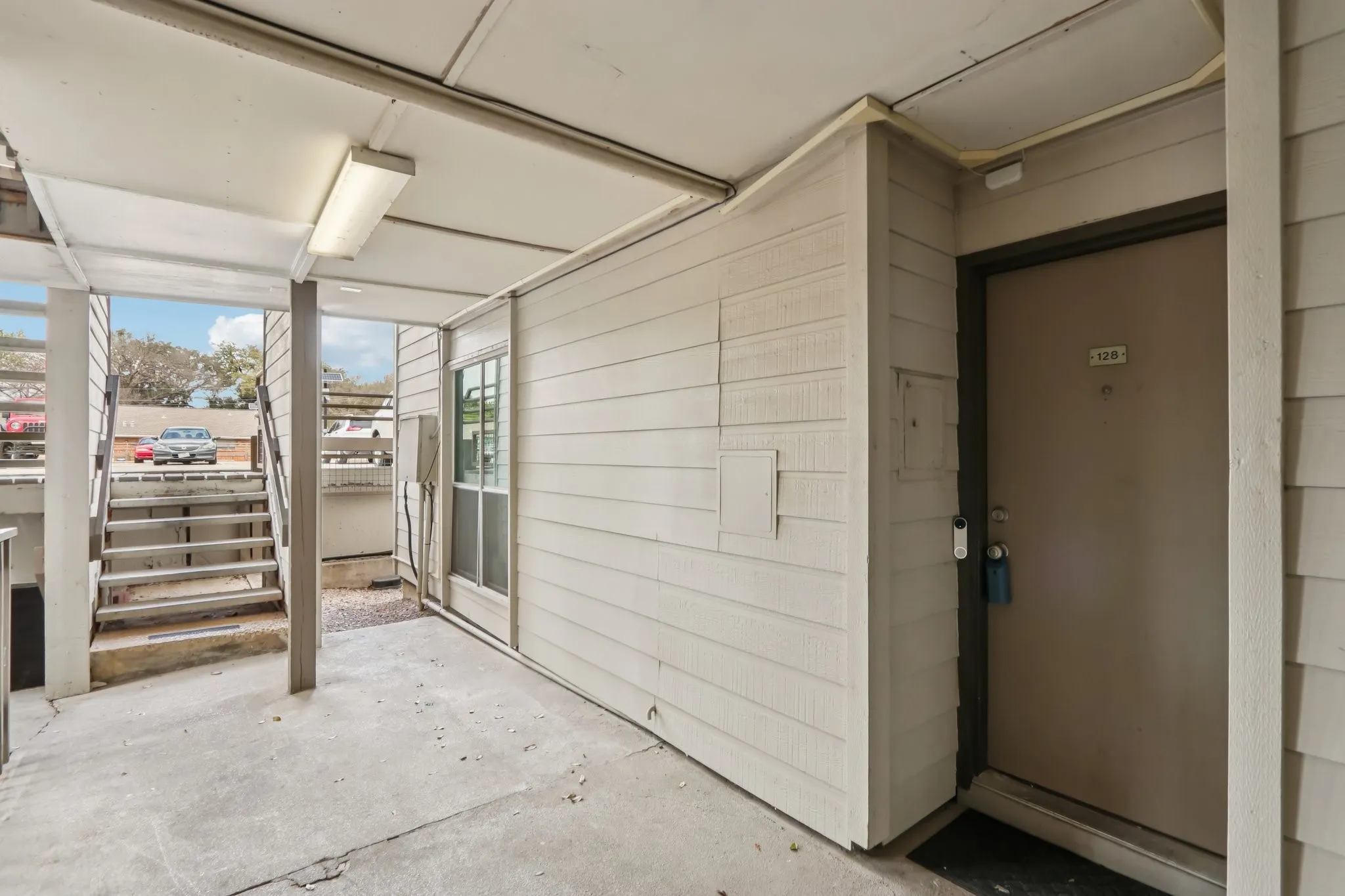 Entrance to property