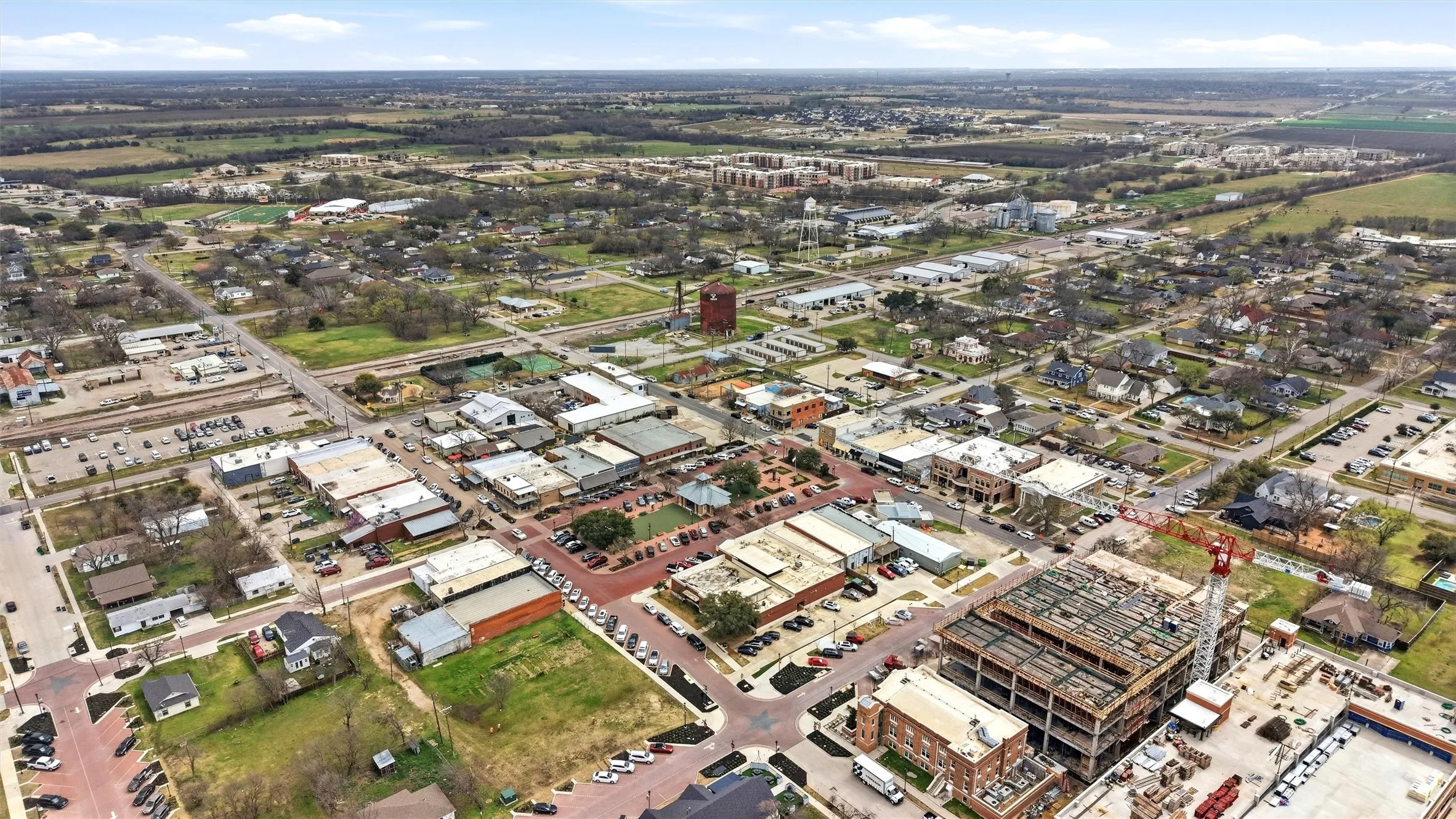 Situated within Celina’s Entertainment District