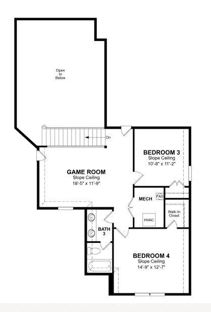 Beazer Homes Heath Golf and Yacht Club Kerrville Floorplan.