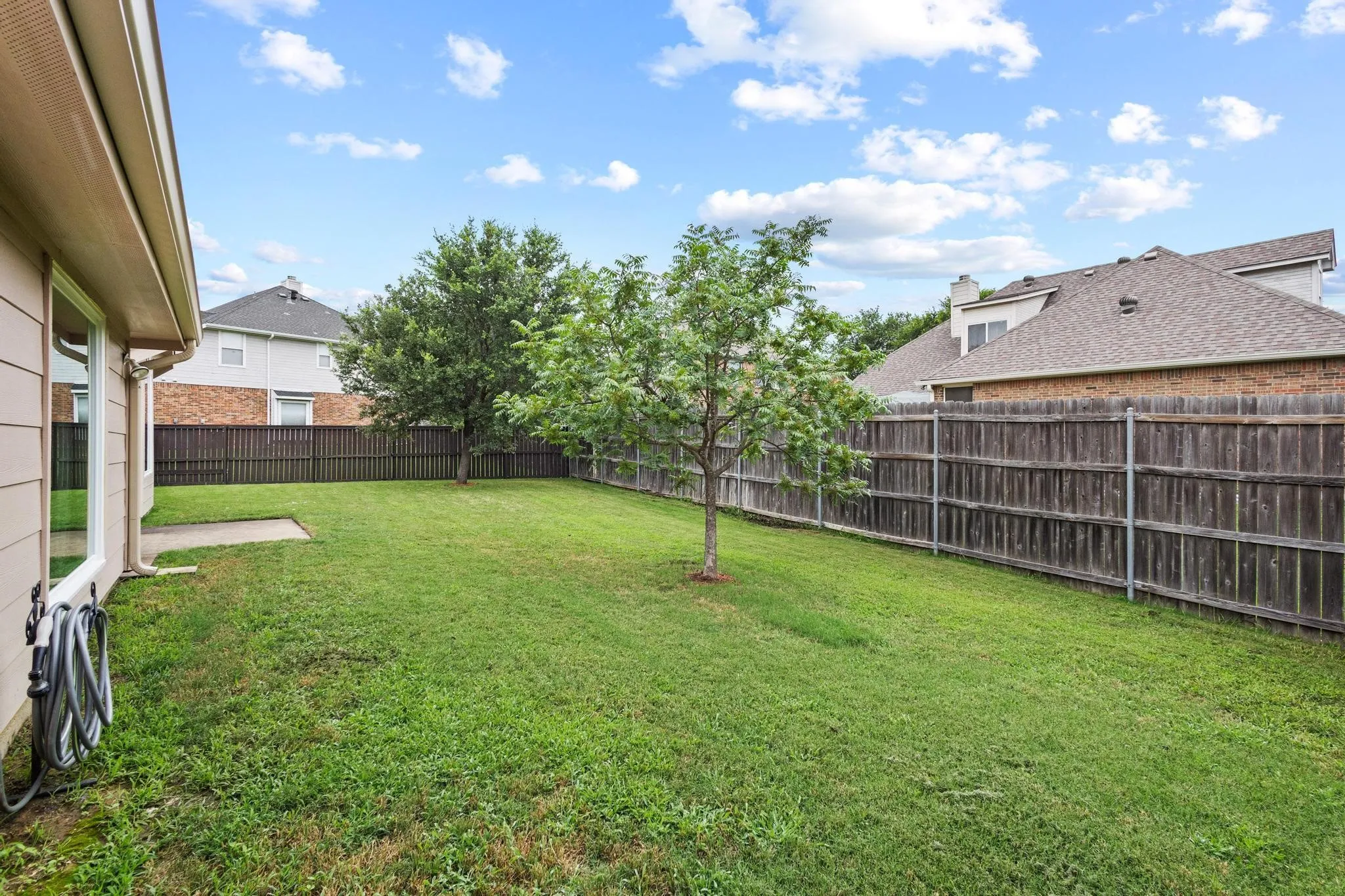 Large Back Yard