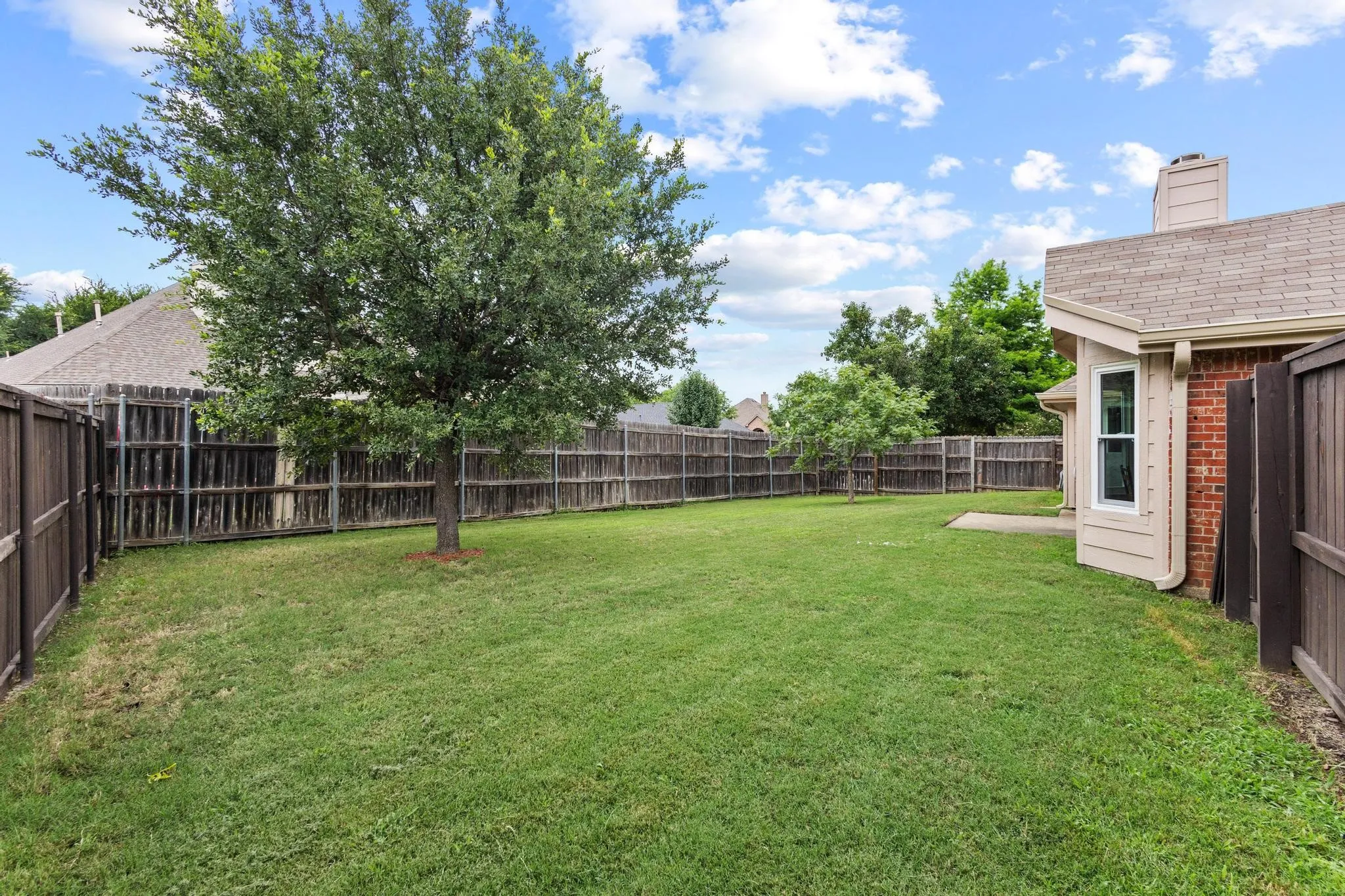 Large Back Yard