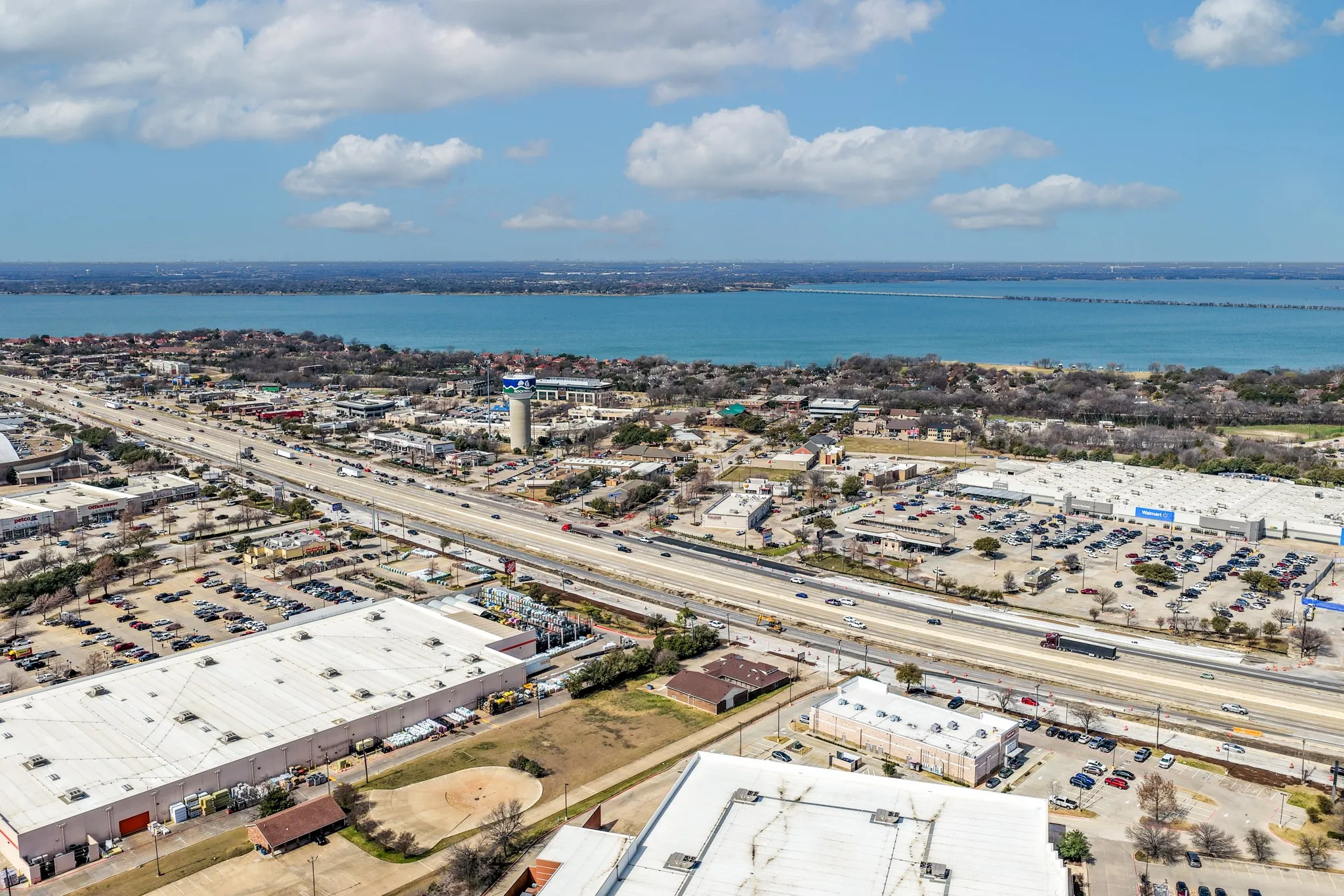 Drone / aerial view