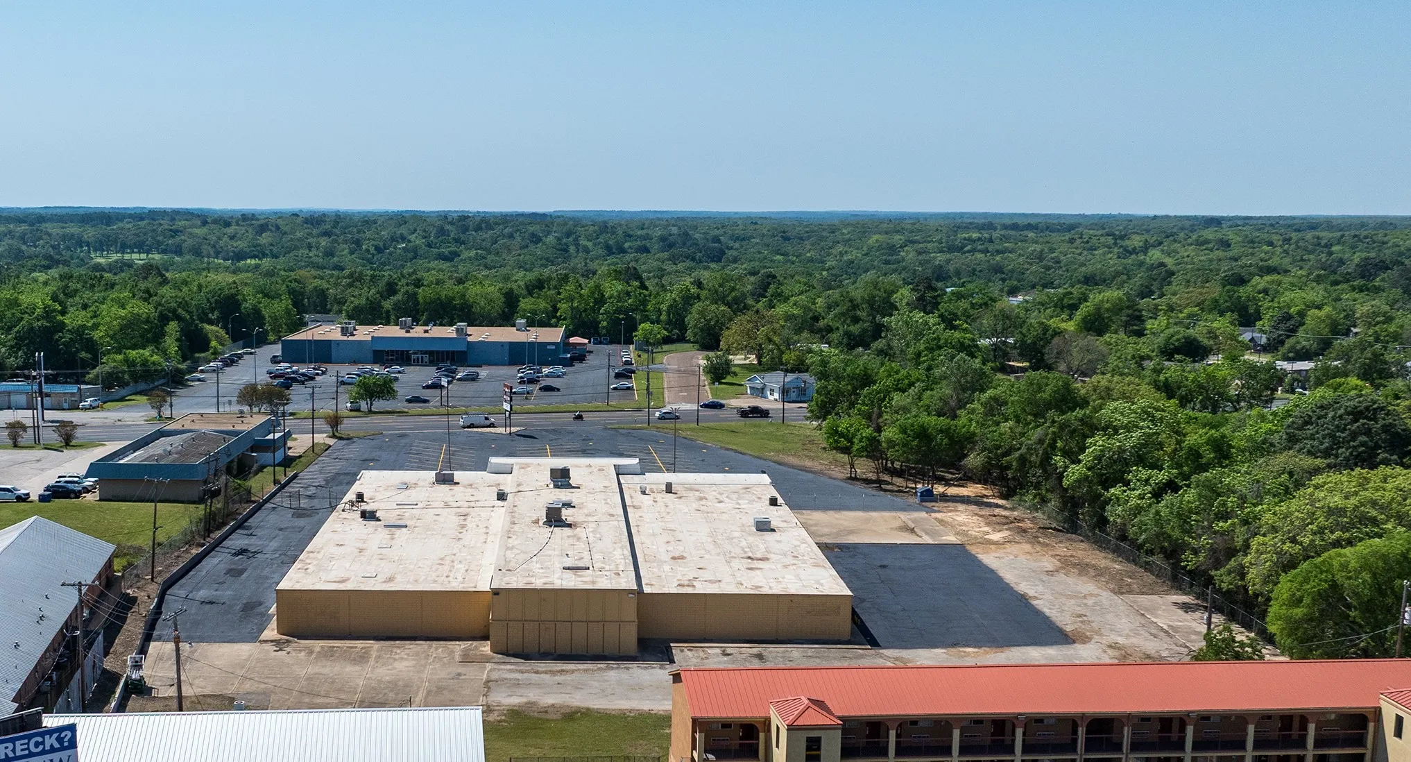 Drone / aerial view