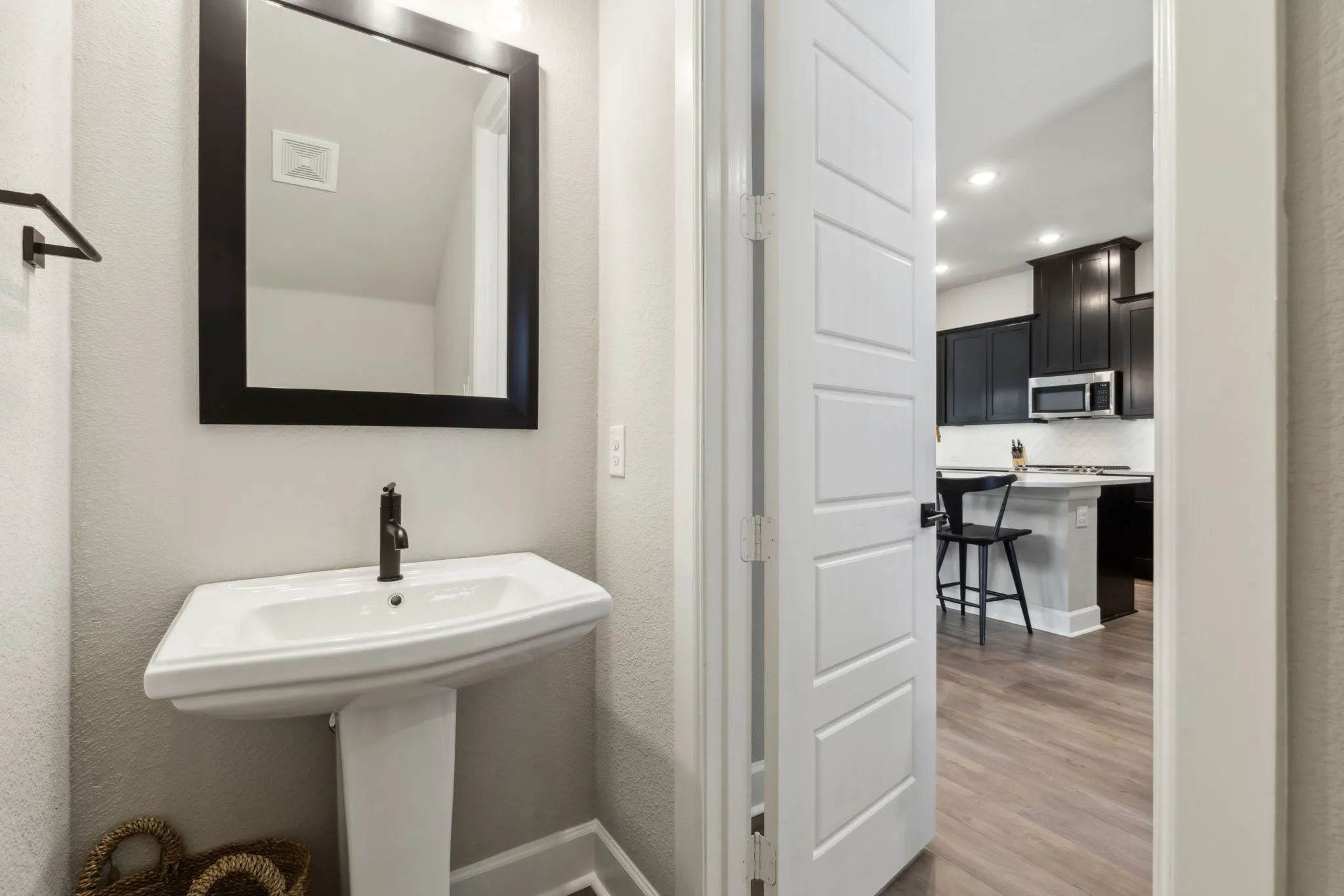 Half bath downstairs