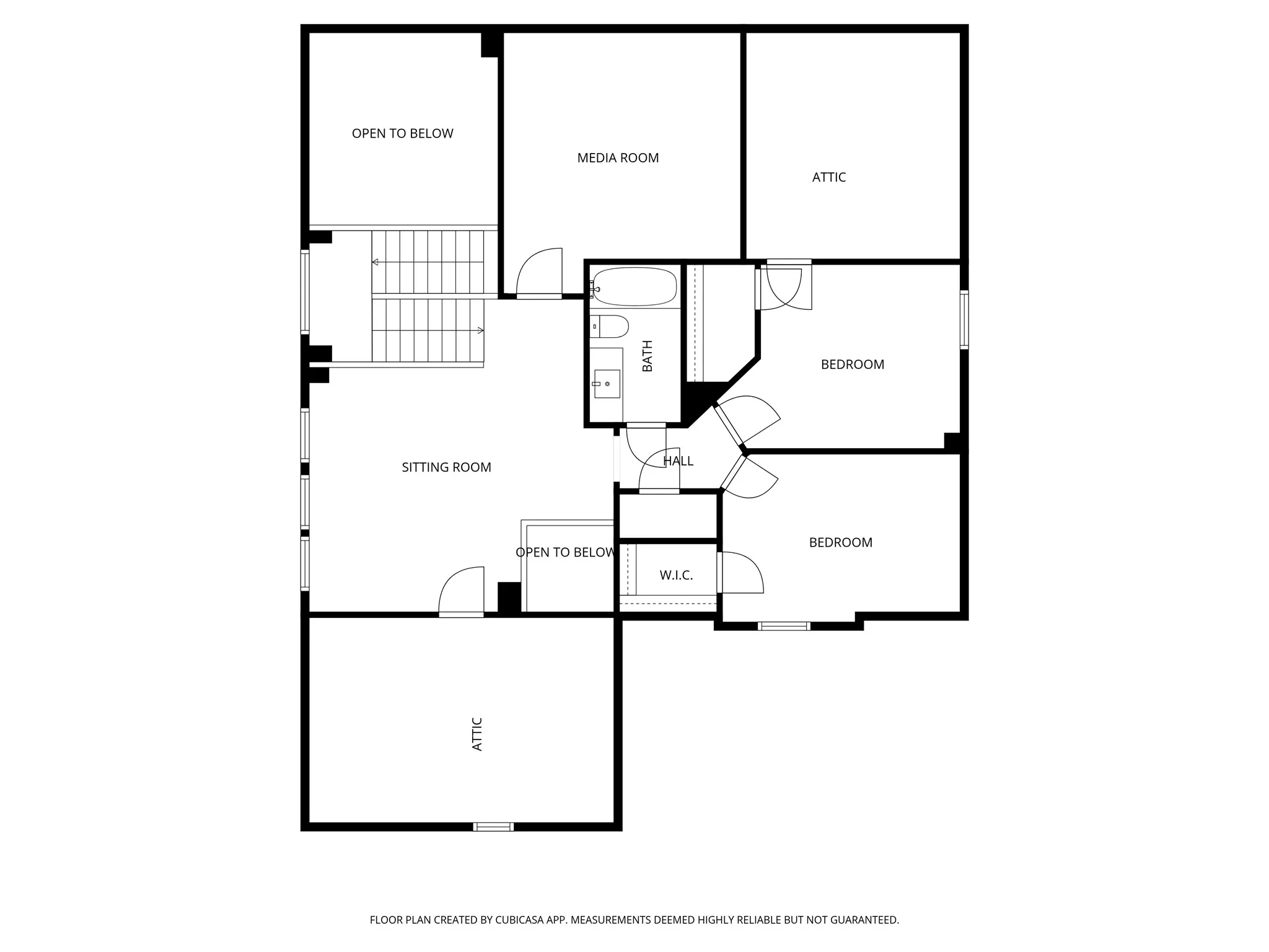 Second Floor - Floor plan