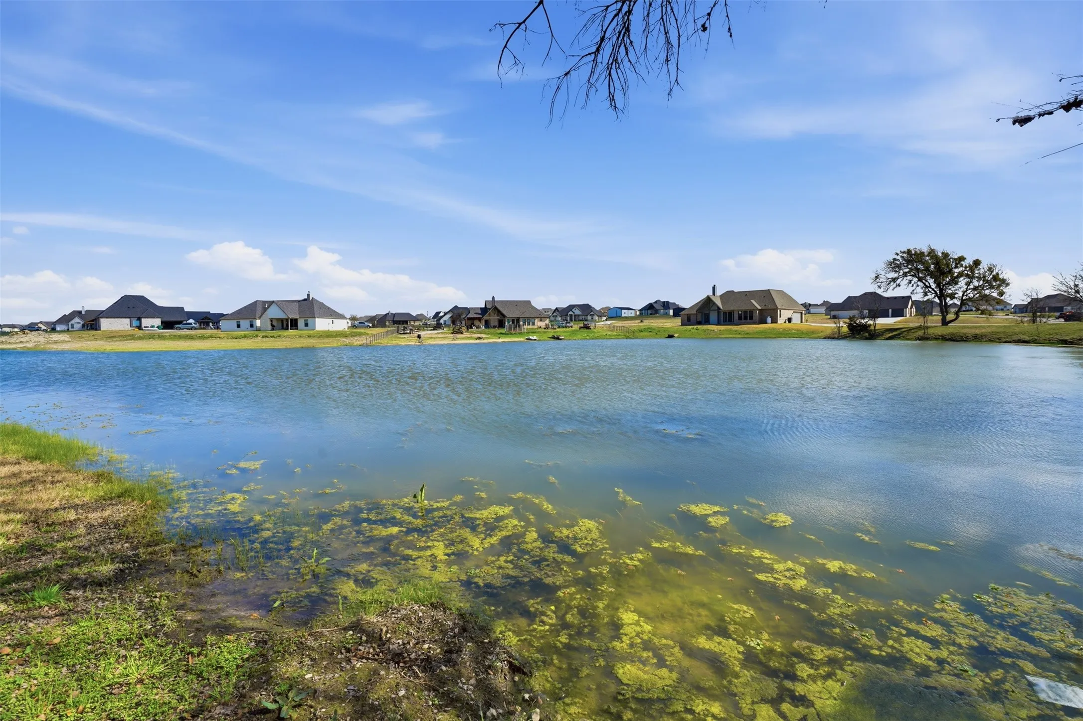 Fishing pond right from you back yard