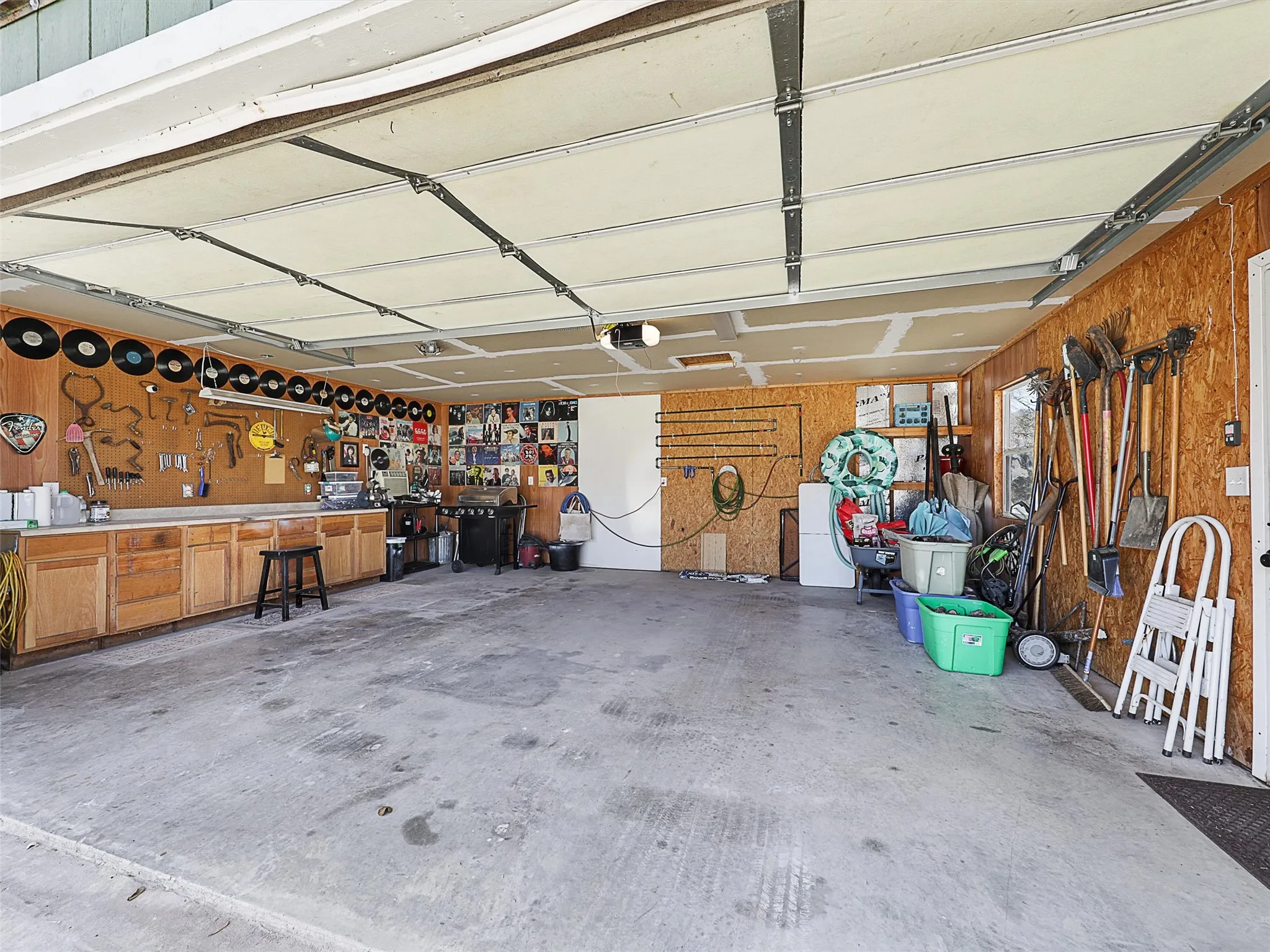 2 Car Outbuilding with Built in Cabinets and Electric. Plenty of Space for the Toys, Cars or Hobbies