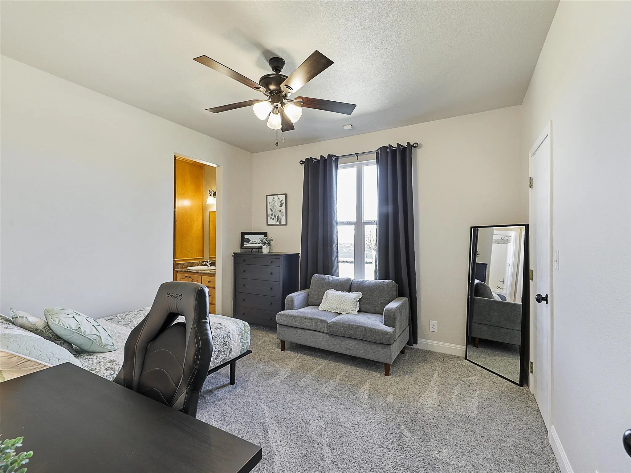 Secondary Bedroom #2 with a Jack and Jill Bath