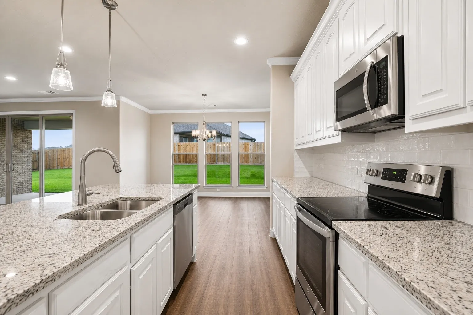 AI generated photos. Appliances to be installed.