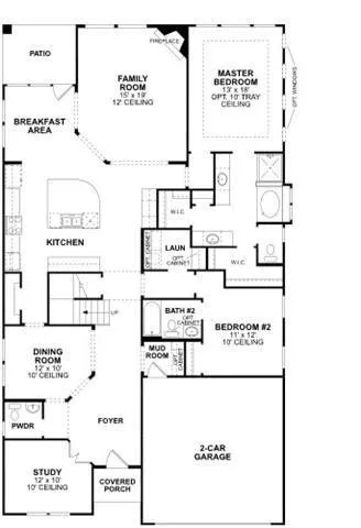 View of floor plan / room layout