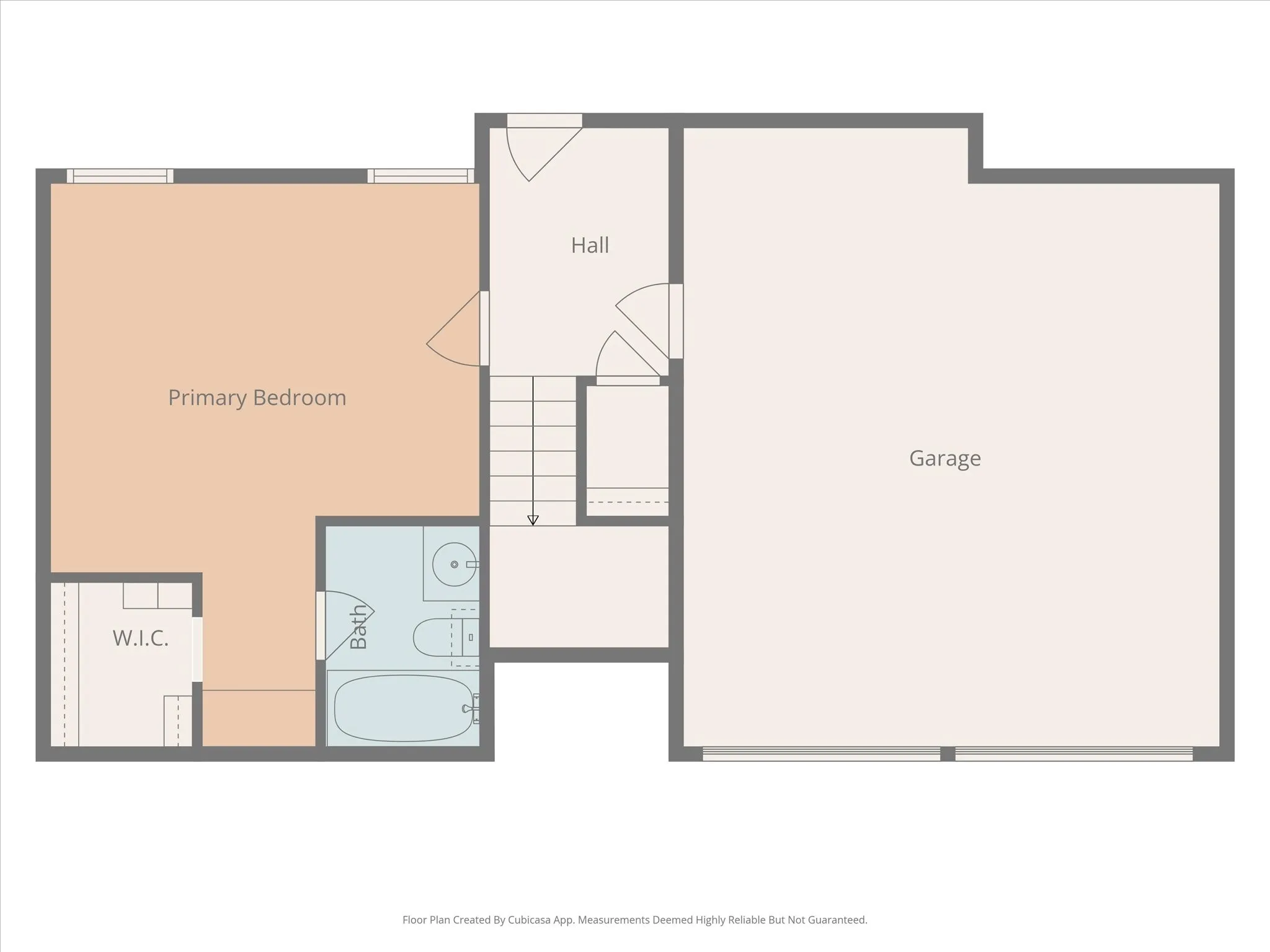 View of home floor plan