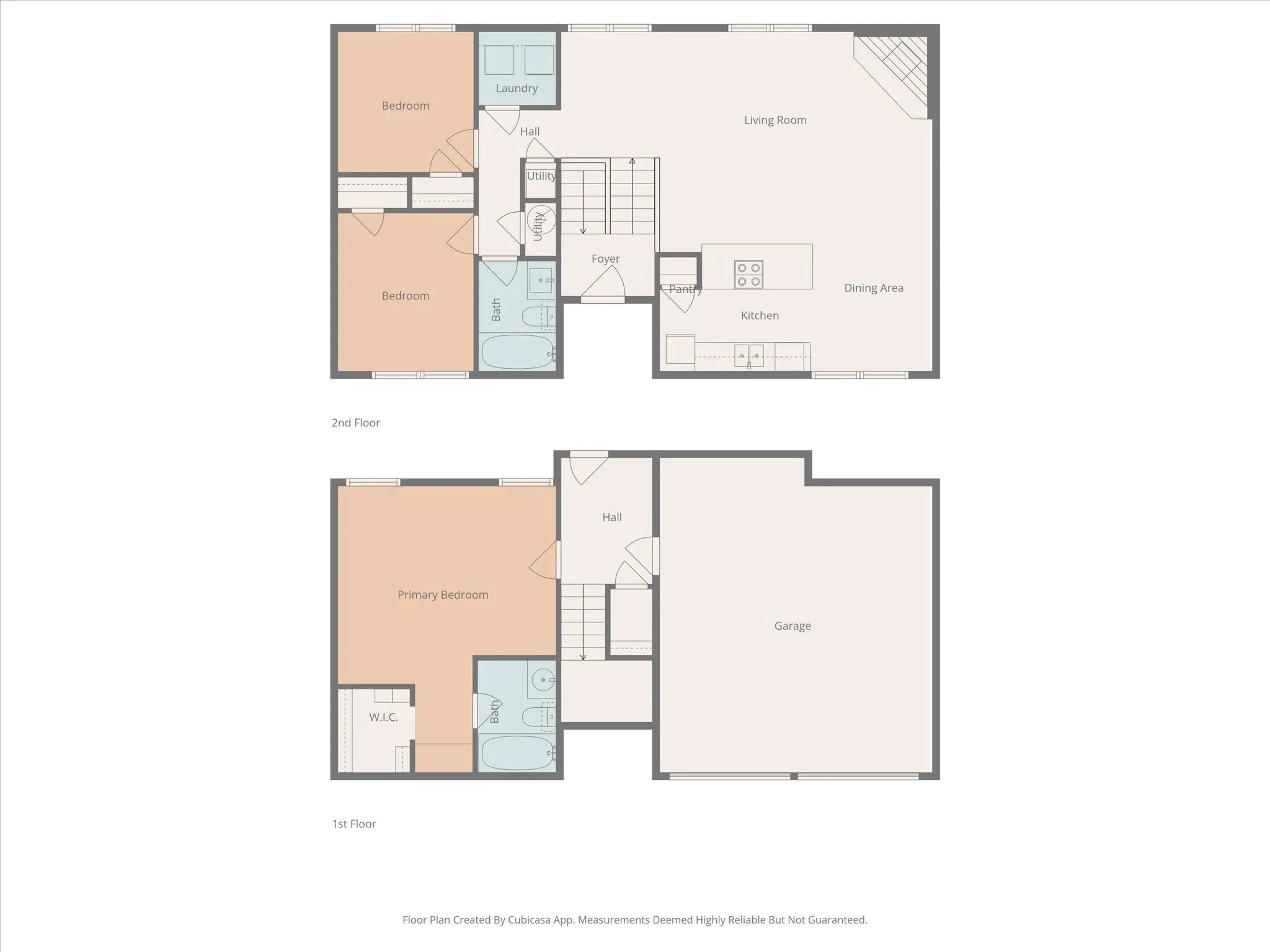 View of home floor plan