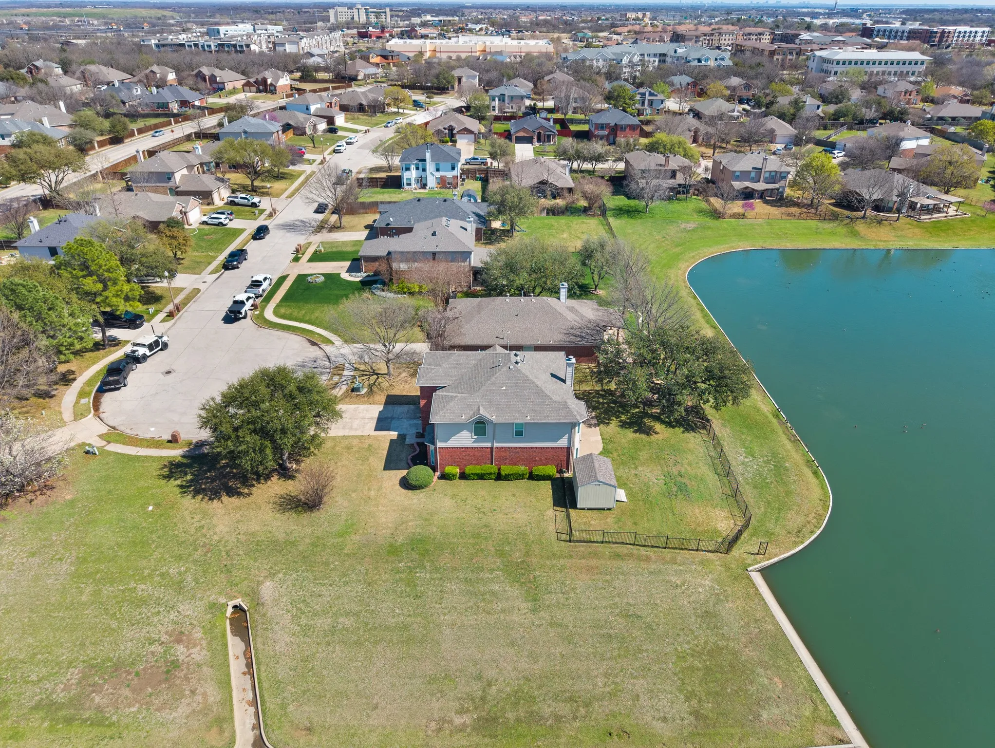 Pond view